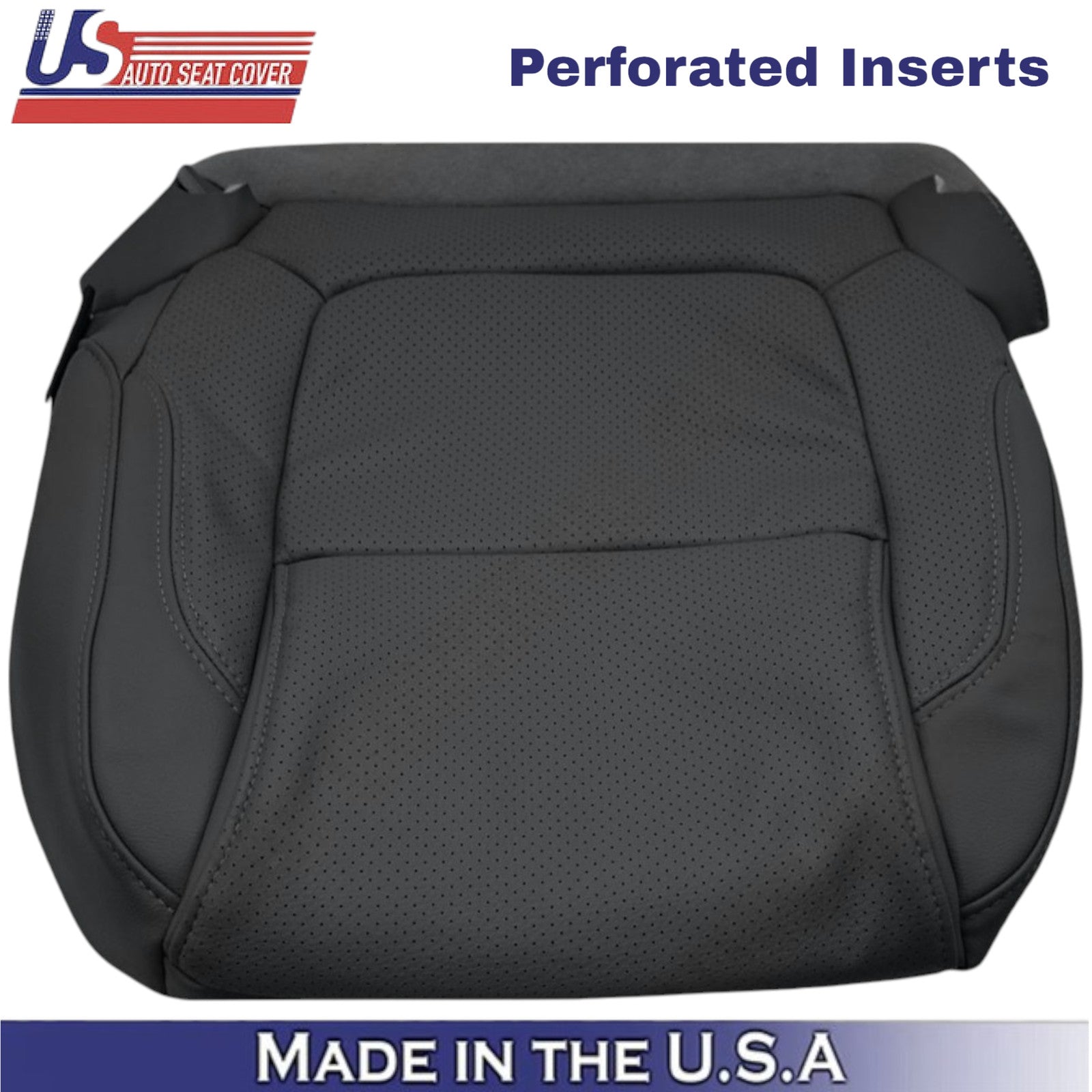 2011-2015 For Ford Explorer Limited Leatherette Passenger Bottom Cover Black