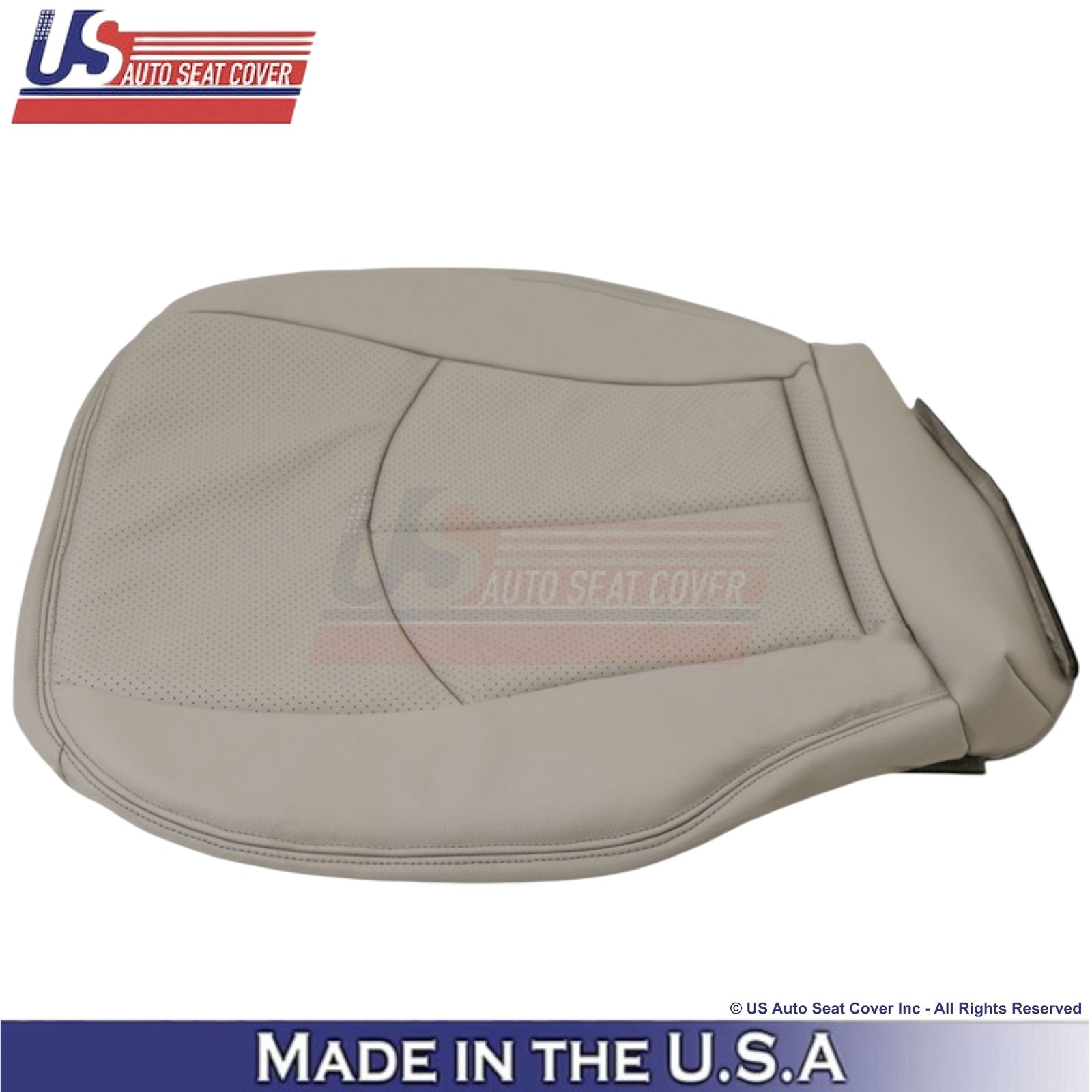 2002-2009 For Mercedes-Benz E-Class Leather Front Replacement Seat Covers Gray