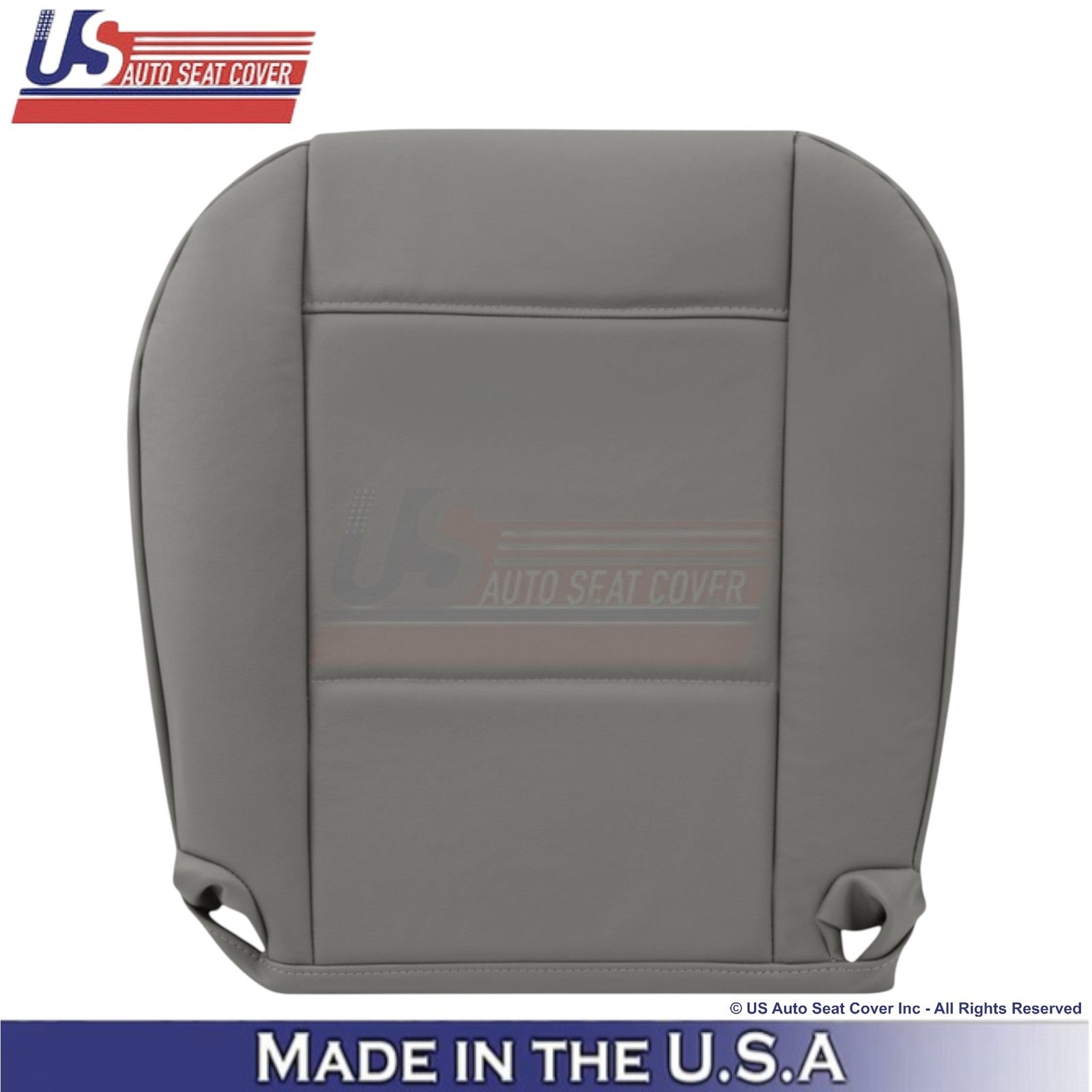 1998-2005 For BMW 3 Series E46 Leatherette Driver Bottom Replacement Covers Gray