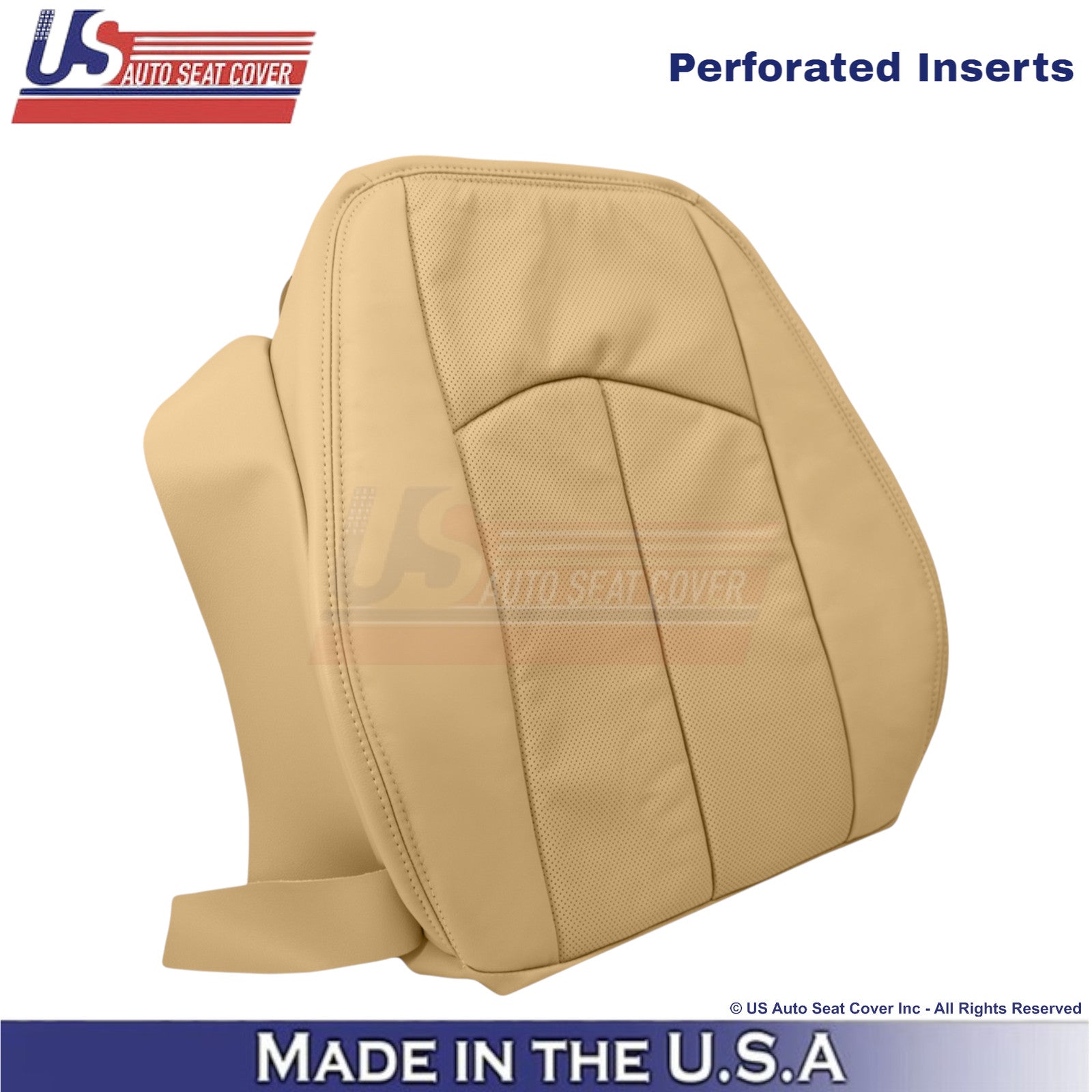 2002-2009 For Mercedes-Benz E-Class Leather Passenger Top Replacement Cover Tan