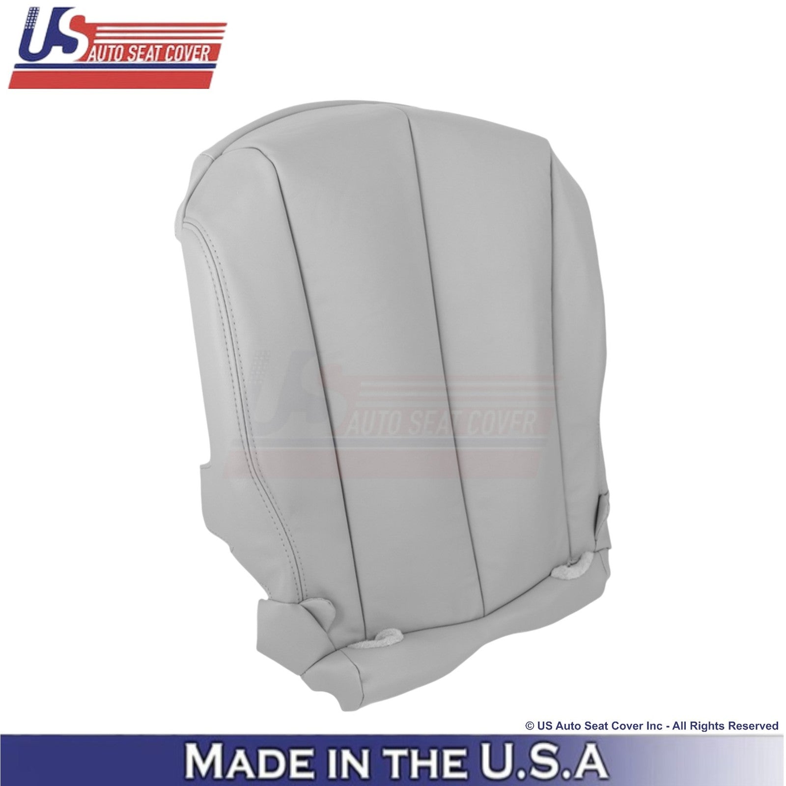 2011-2014 For Toyota Sienna Genuine Leather 2nd Row Bottom Seat Covers Lt. Gray