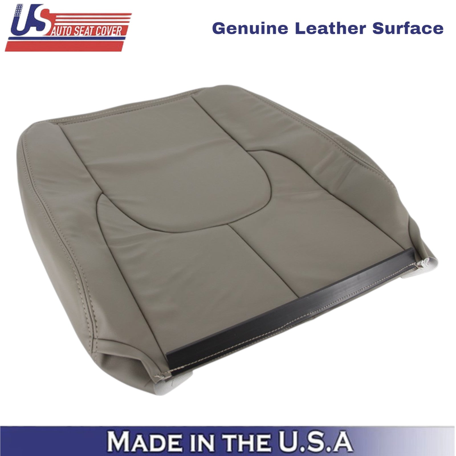 2002-2003 For Dodge Ram 1500 2500 Laramie Leather Passenger Side Covers Taupe