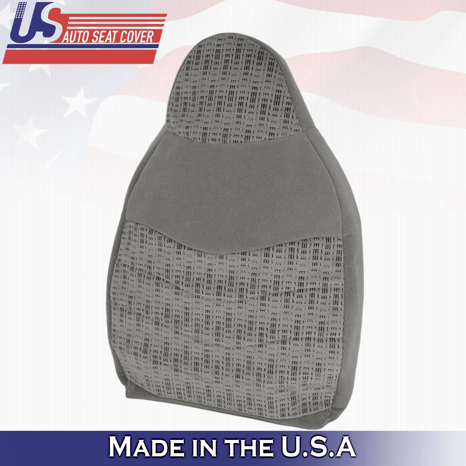 1999 For Ford F250 F350 F450 F550 XLT Driver & Passenger Top Cloth Covers Gray