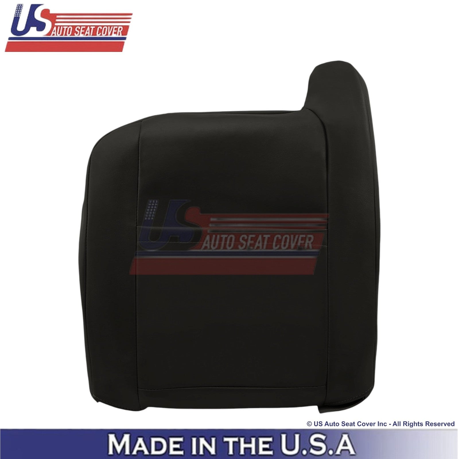 2003-2007 For Hummer H2 Genuine Leather Driver Top Replacement Cover Ebony Black