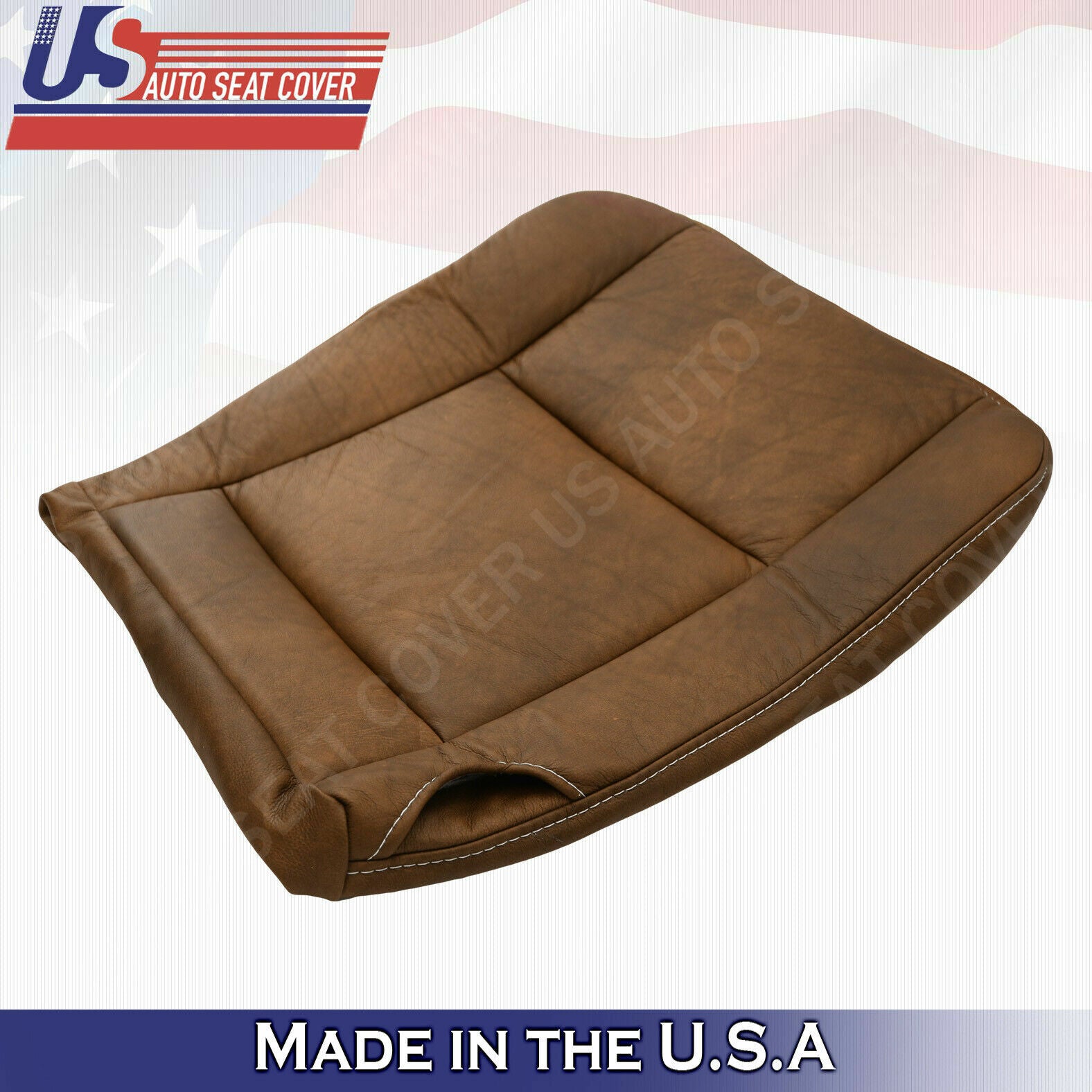 2005 2006 2007 Ford F-250 F-350 Driver Bottom Leather Seat Cover For KING RANCH