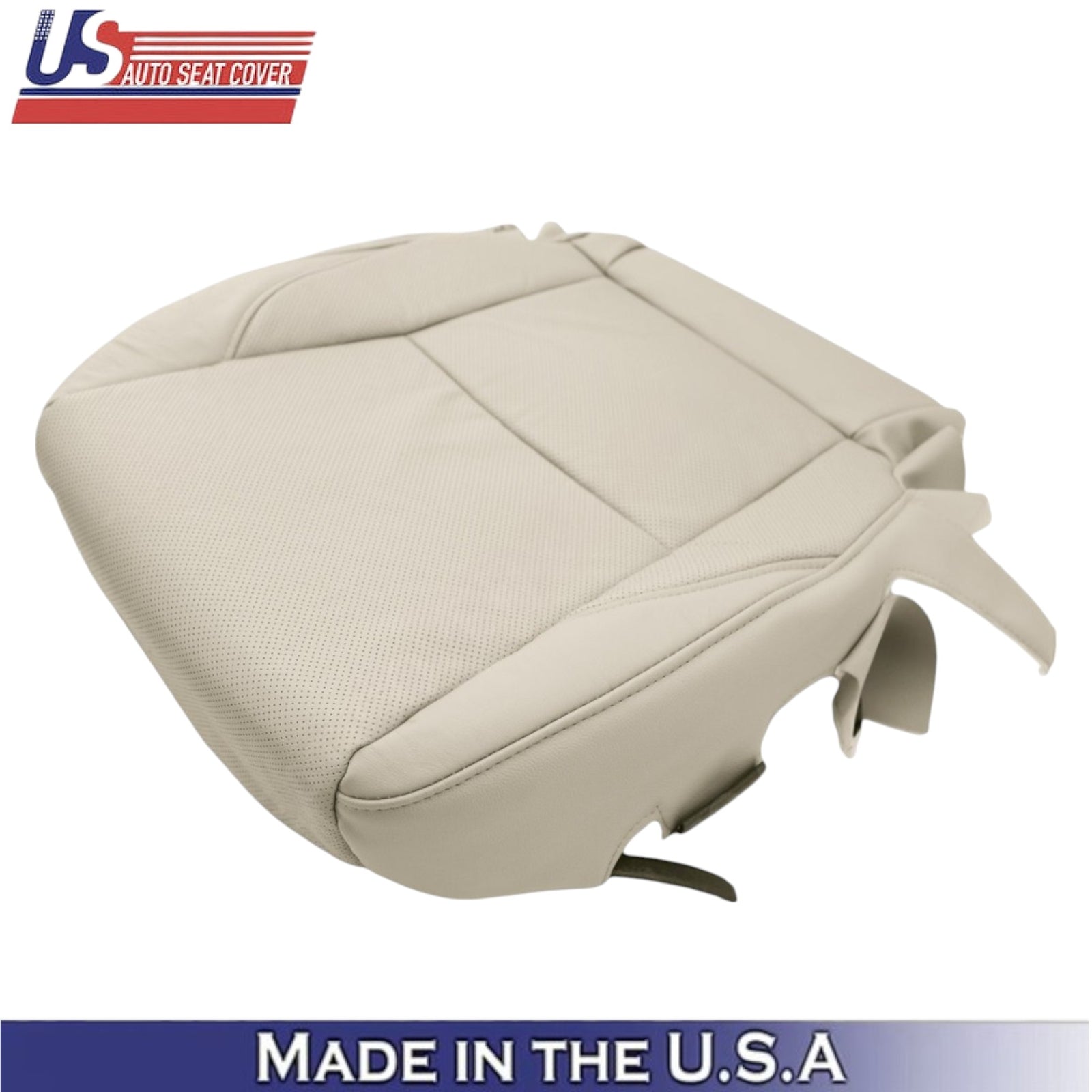 2010-2012 For Lexus ES350 Leatherette Passenger Side Seat Covers Parchment Tan