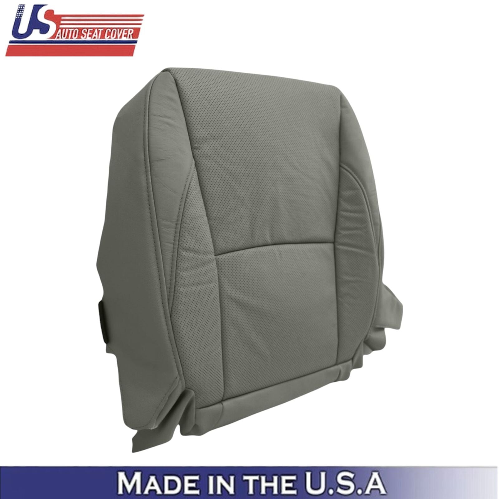 2007-2012 For Lexus ES350 Leatherette Front Bottom Replacement Covers Light Gray