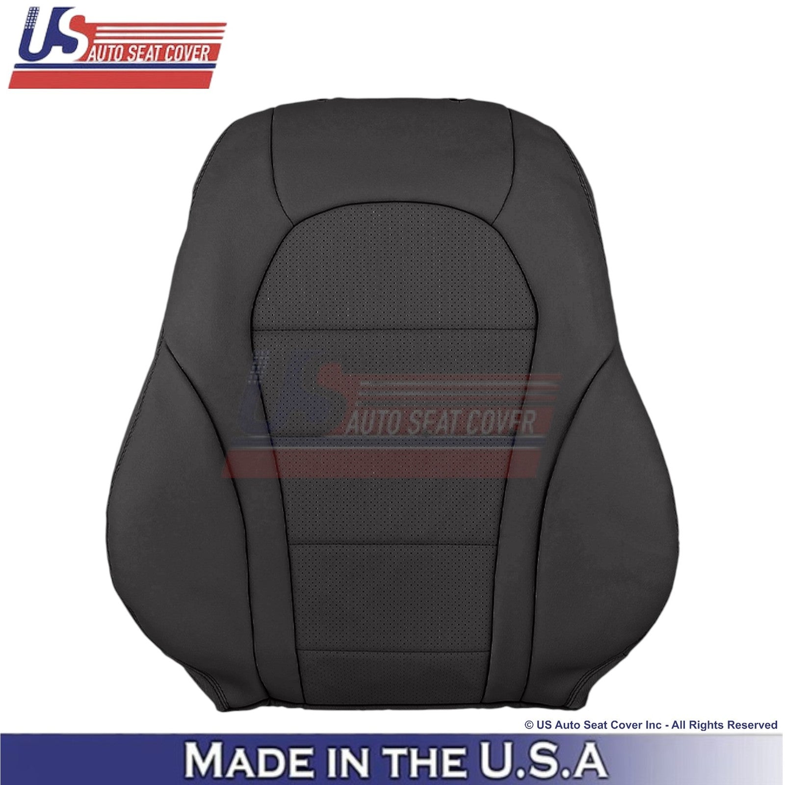 2016-2021 For Mercedes Benz GLC Class Leather Passenger Replacement Covers Black