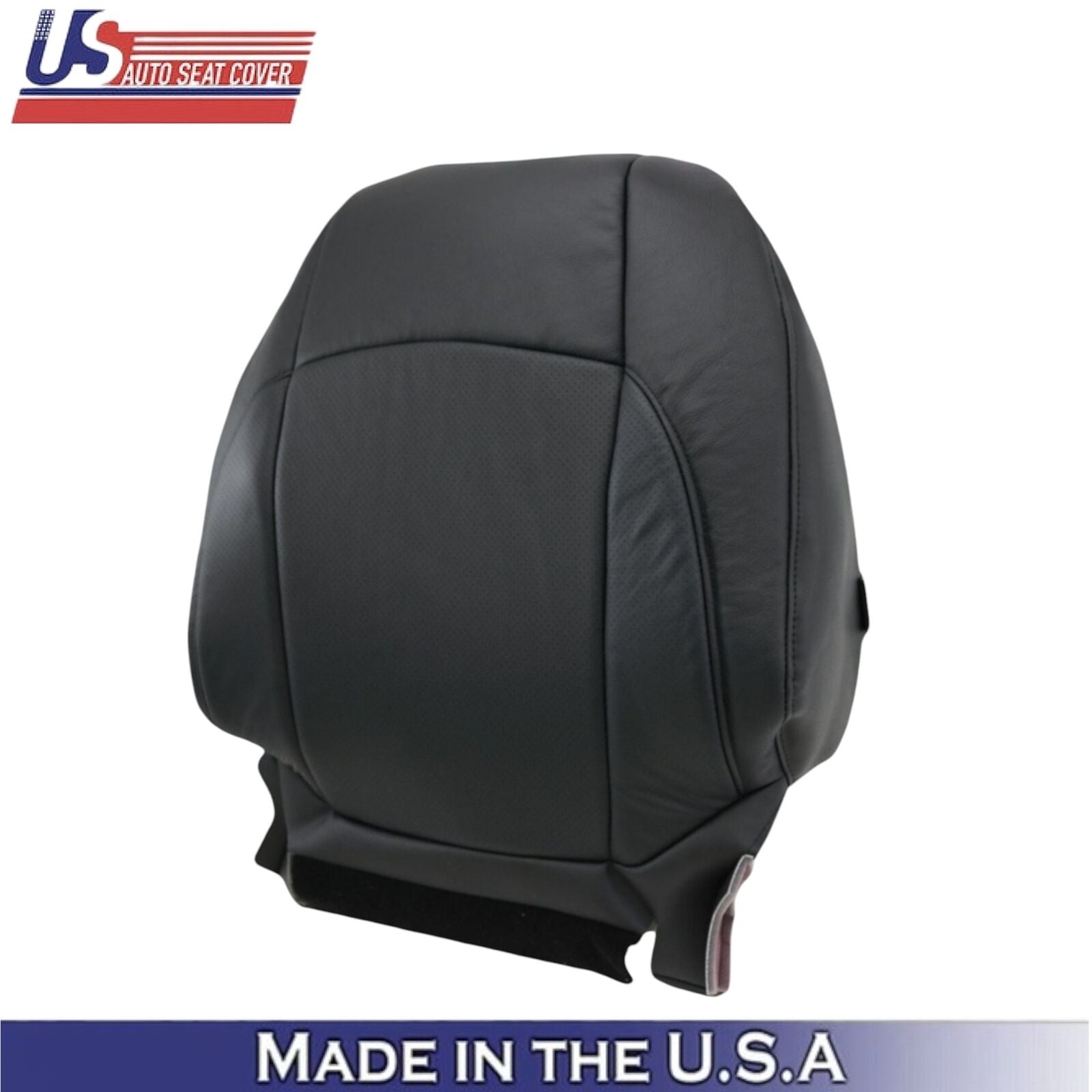 2007-2012 For Lexus ES350 Genuine Leather Front Top Replacement Covers Black