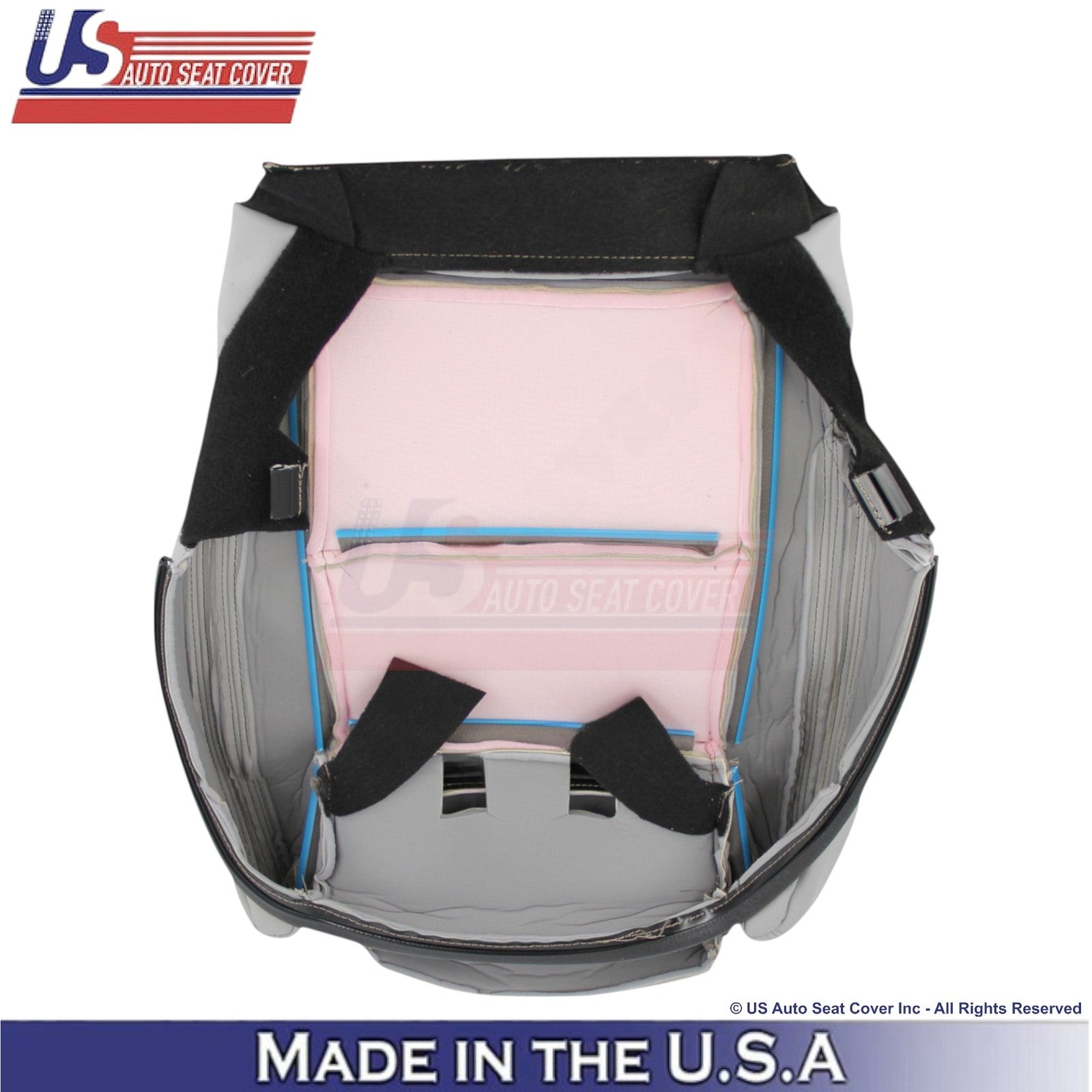 2016-2019 Fits Mercedes Benz CLA250 Driver Bottom Leatherette Cover Crystal Gray