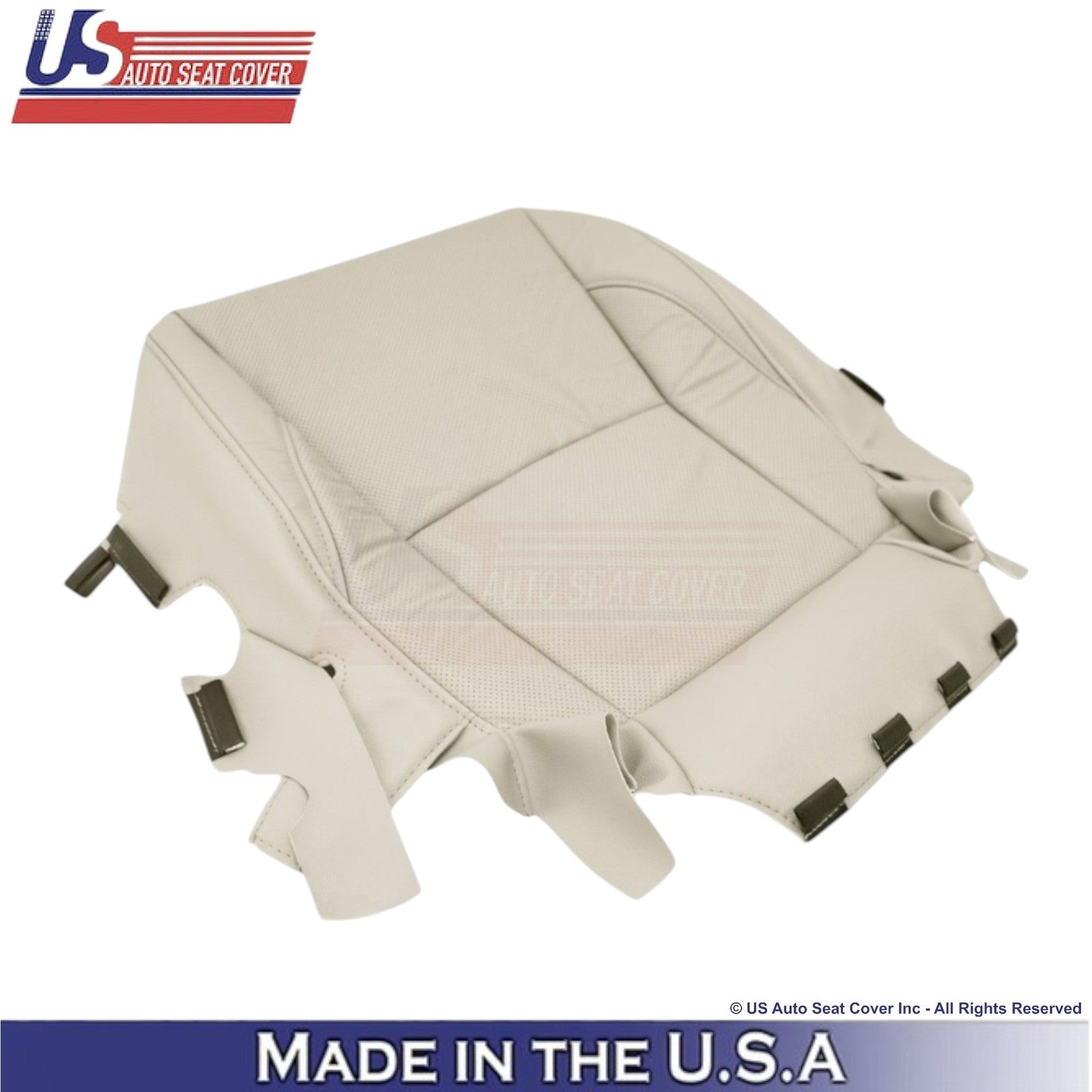 2007-2012 For Lexus ES350 Leather Perf. Passenger Bottom Cover Parchment Tan