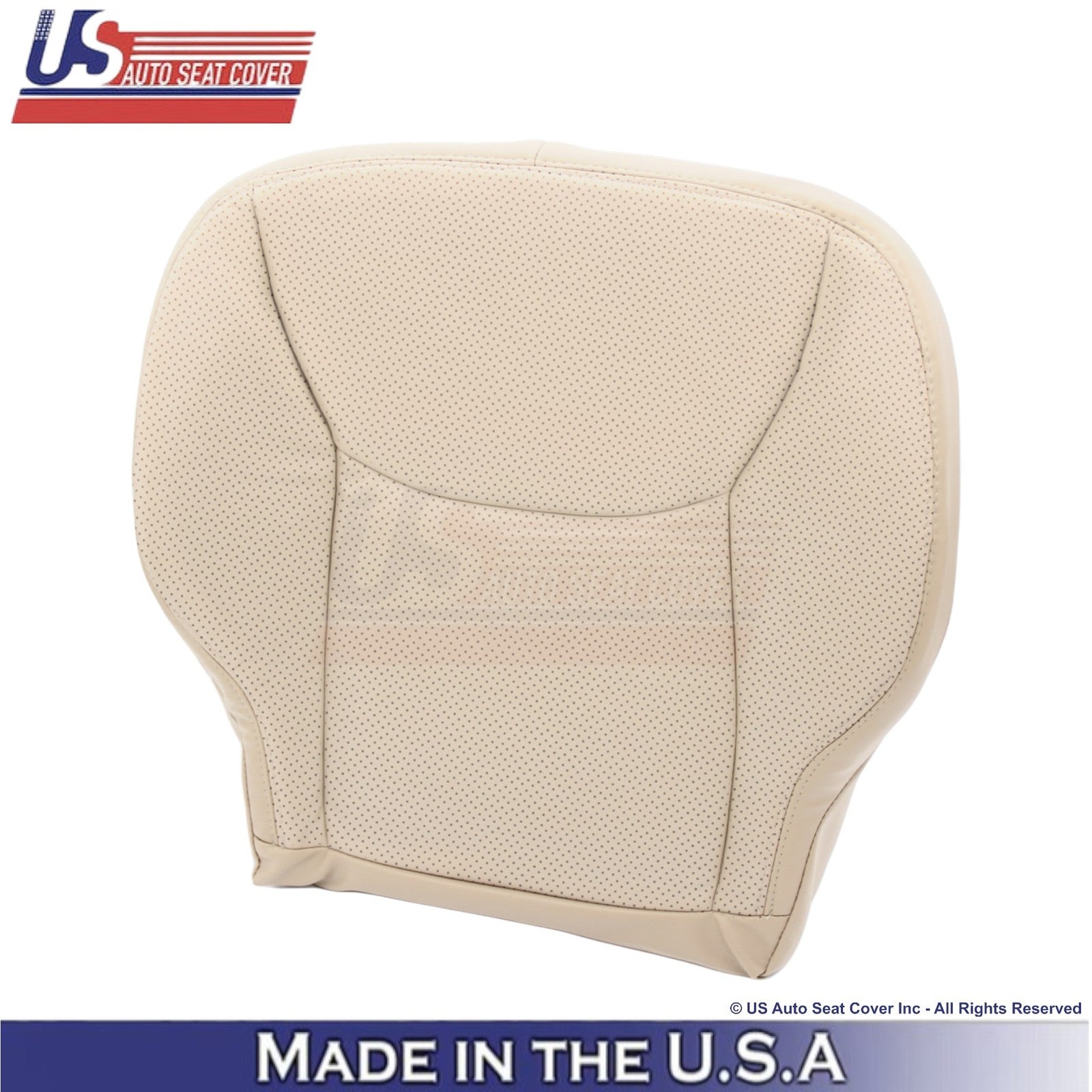 2003-2006 For Mercedes-Benz S-Class Leatherette Perf. Driver Bottom Cover Pebble