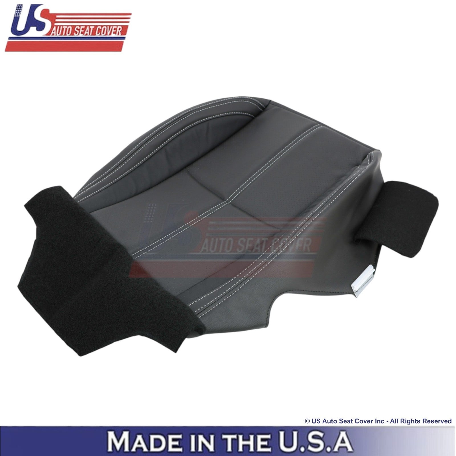 2017-2018 Fits Subaru Forester Touring Leather Front Replacement Covers Black