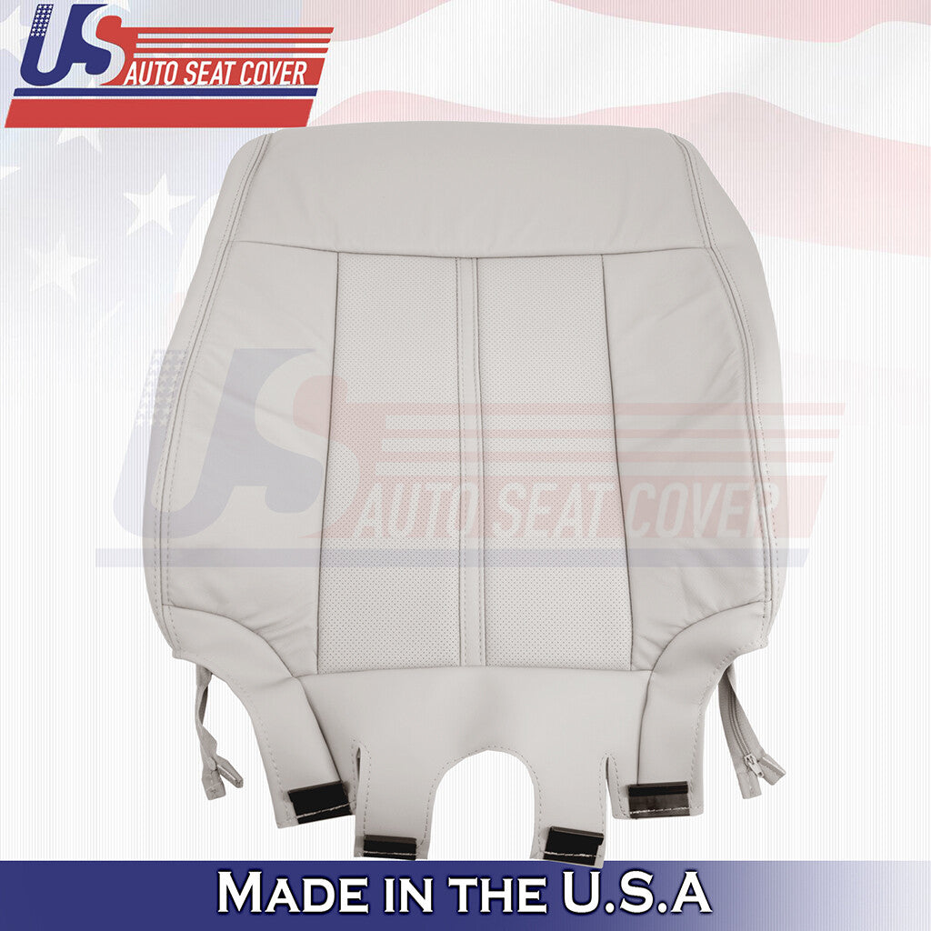 2015-2017 For Lincoln Navigator Leather Front Top Replacement Seat Covers Gray