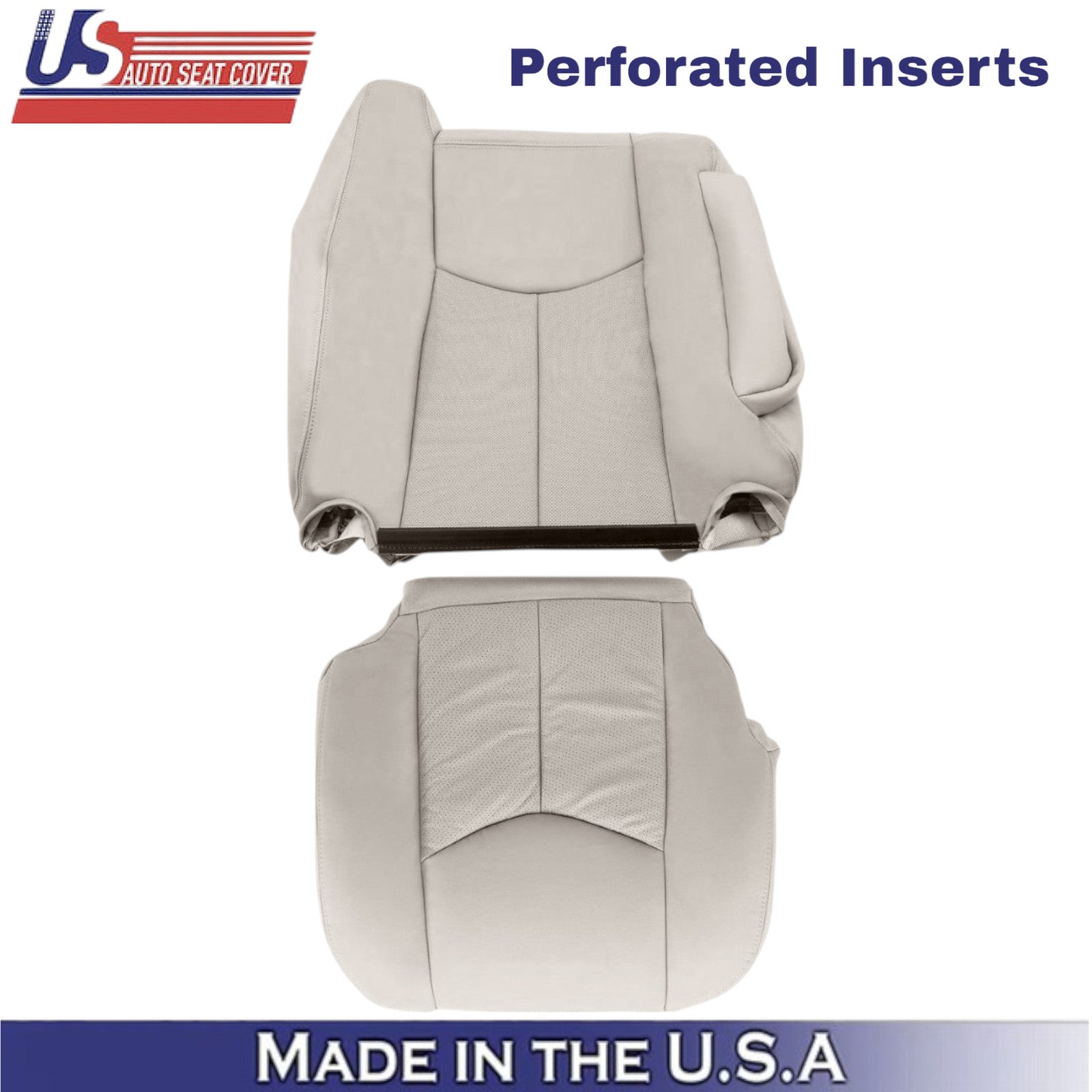 2003-2006 For Cadillac Escalade Leatherette Passenger Side Covers Shale Neutral