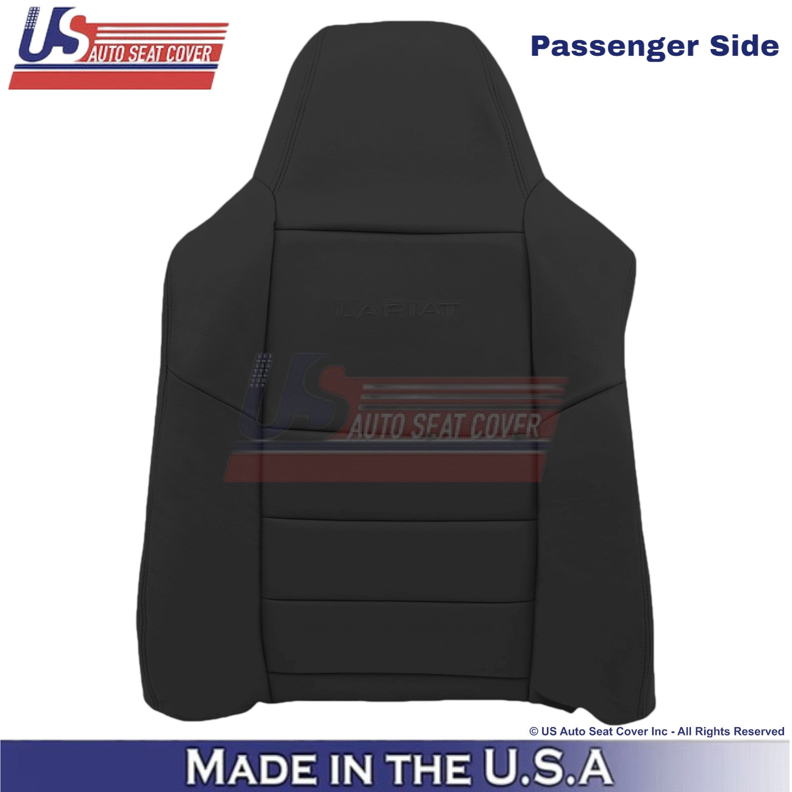 2004-2007 Fits Ford F250 F350 Lariat Leatherette Passenger Top OEM Cover Dark