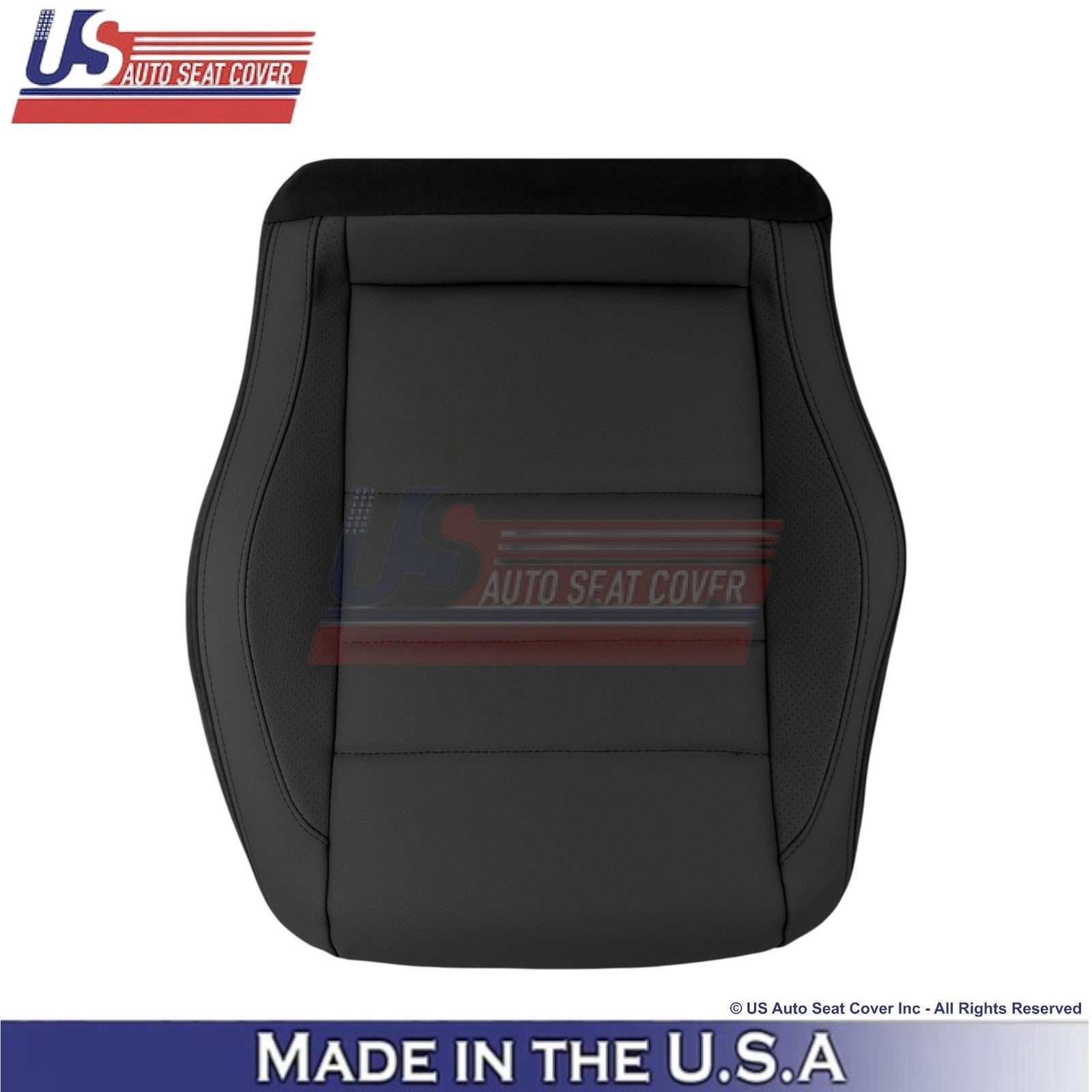 2010-2017 For Mercedes Benz E350 Coupe Leatherette Front Bottom Covers Jet Black