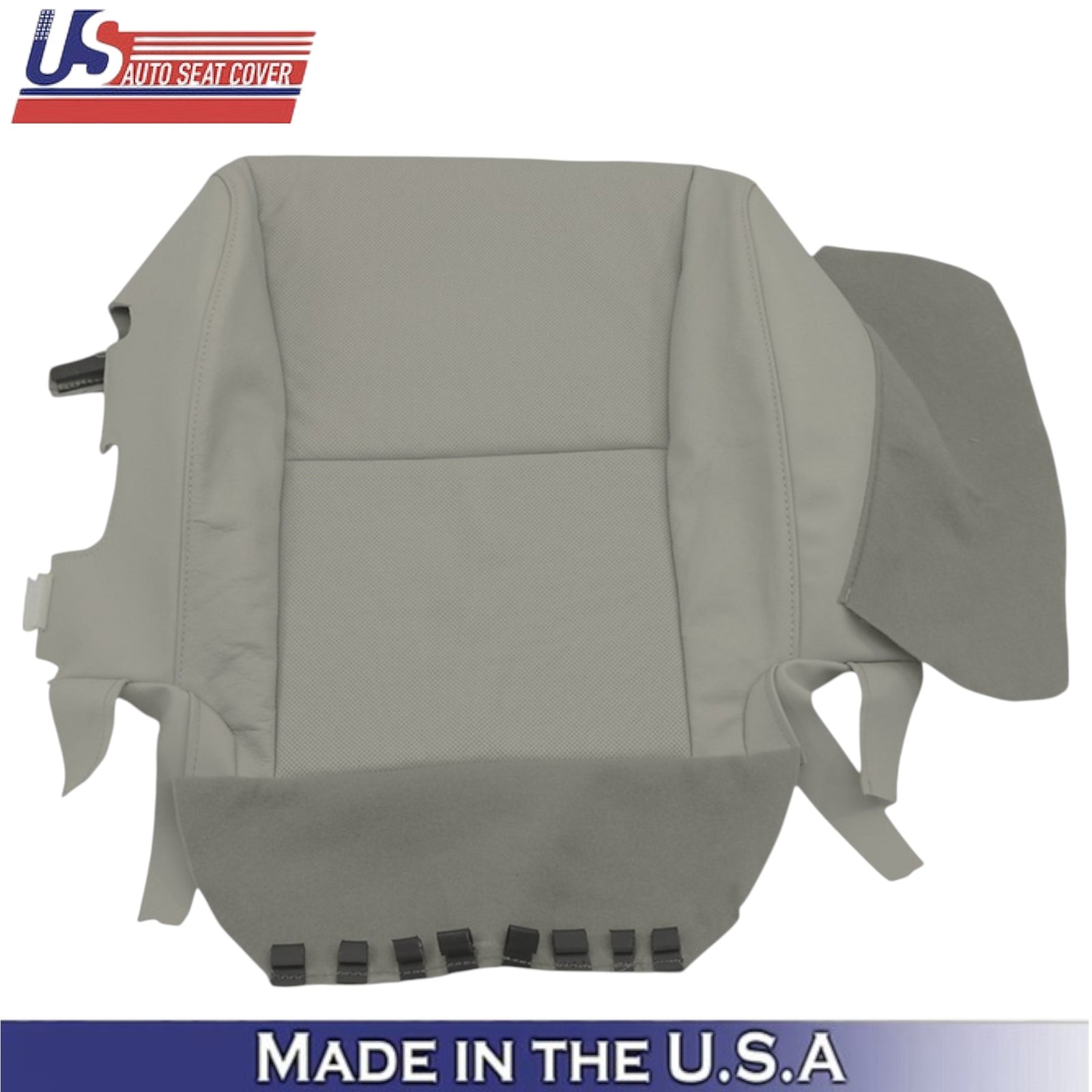 2010-2015 For Lexus RX350 RX450H Leatherette Driver Side Seat Covers Light Gray