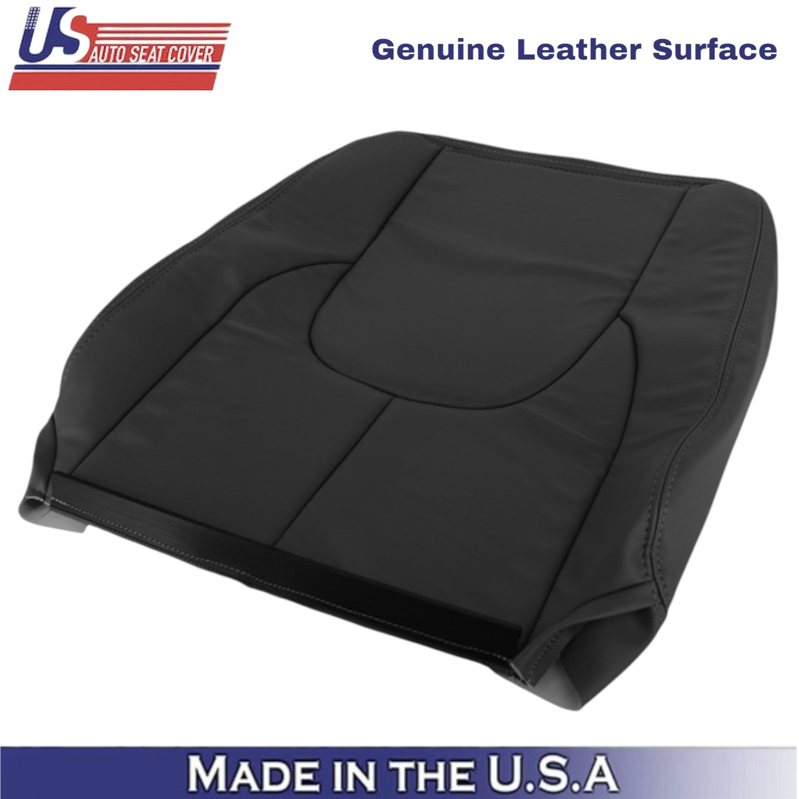 2002-2003 For Dodge Ram 1500 2500 Laramie Leather Front Top Covers Dark Slate