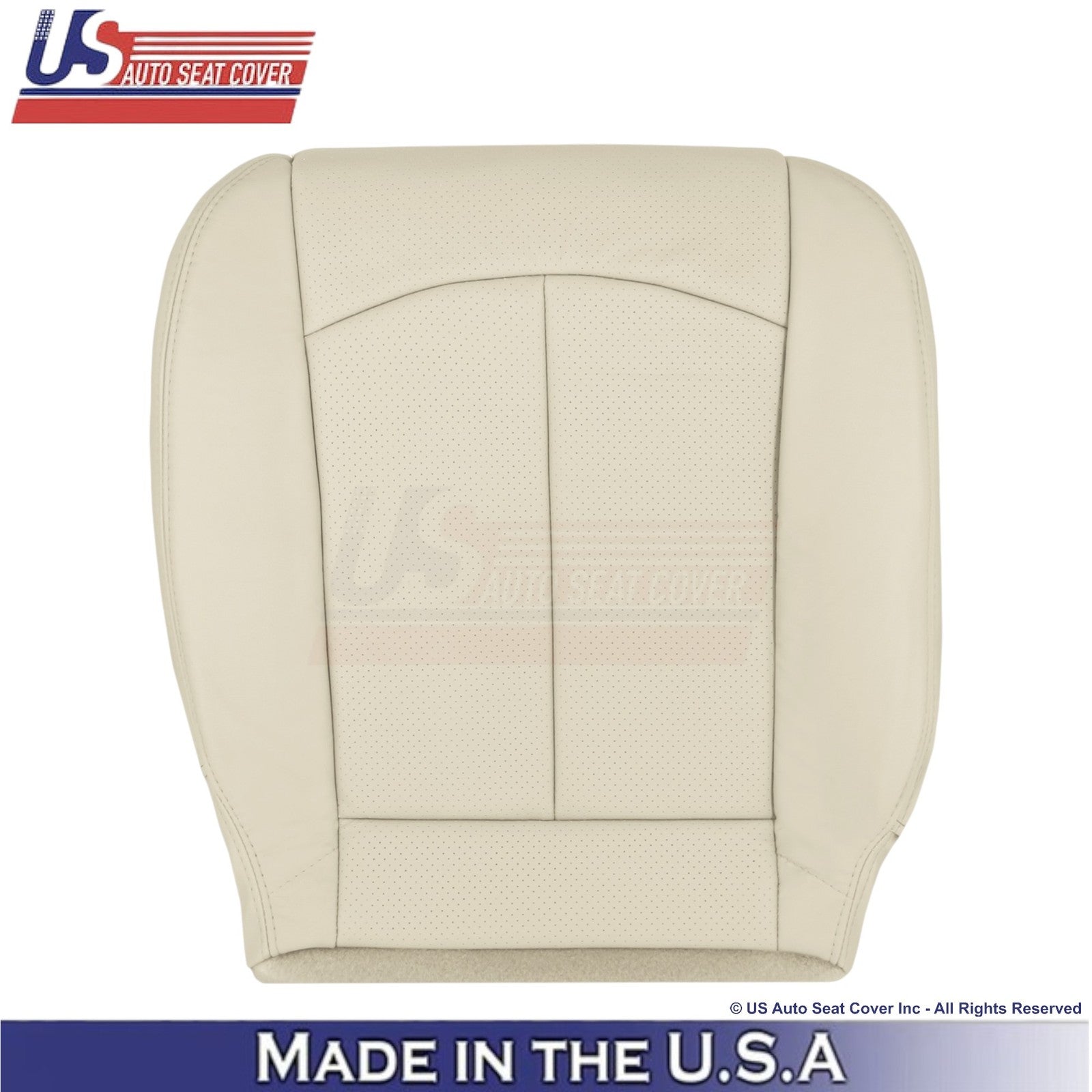 2009-2013 Fits Infiniti G37 Genuine Leather Front Bottom Seat Covers Wheat