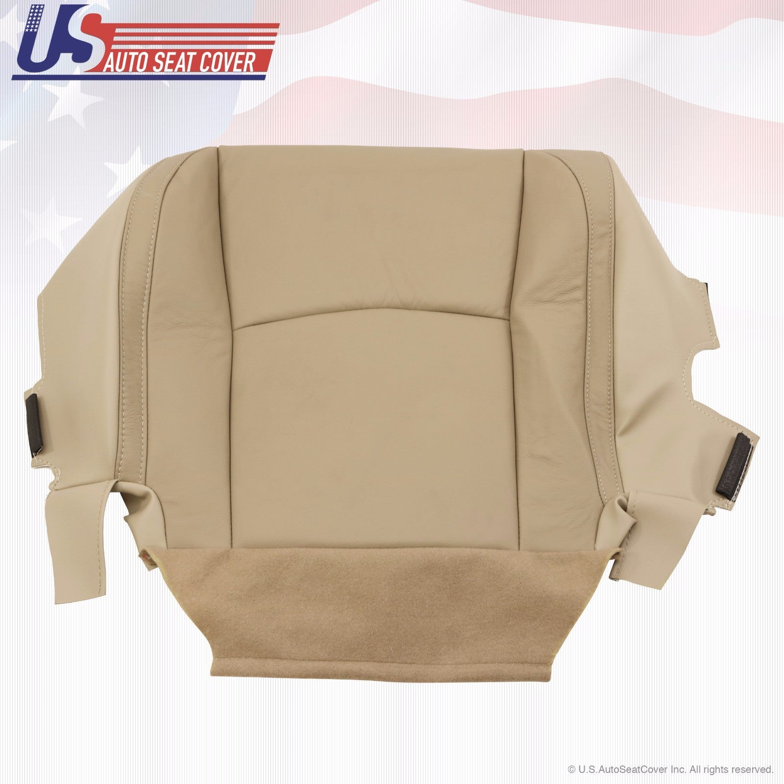 Fits 2007 2008 2009 LEXUS RX350 PASSENGER LEATHER SEAT COVER LIGHT TAN
