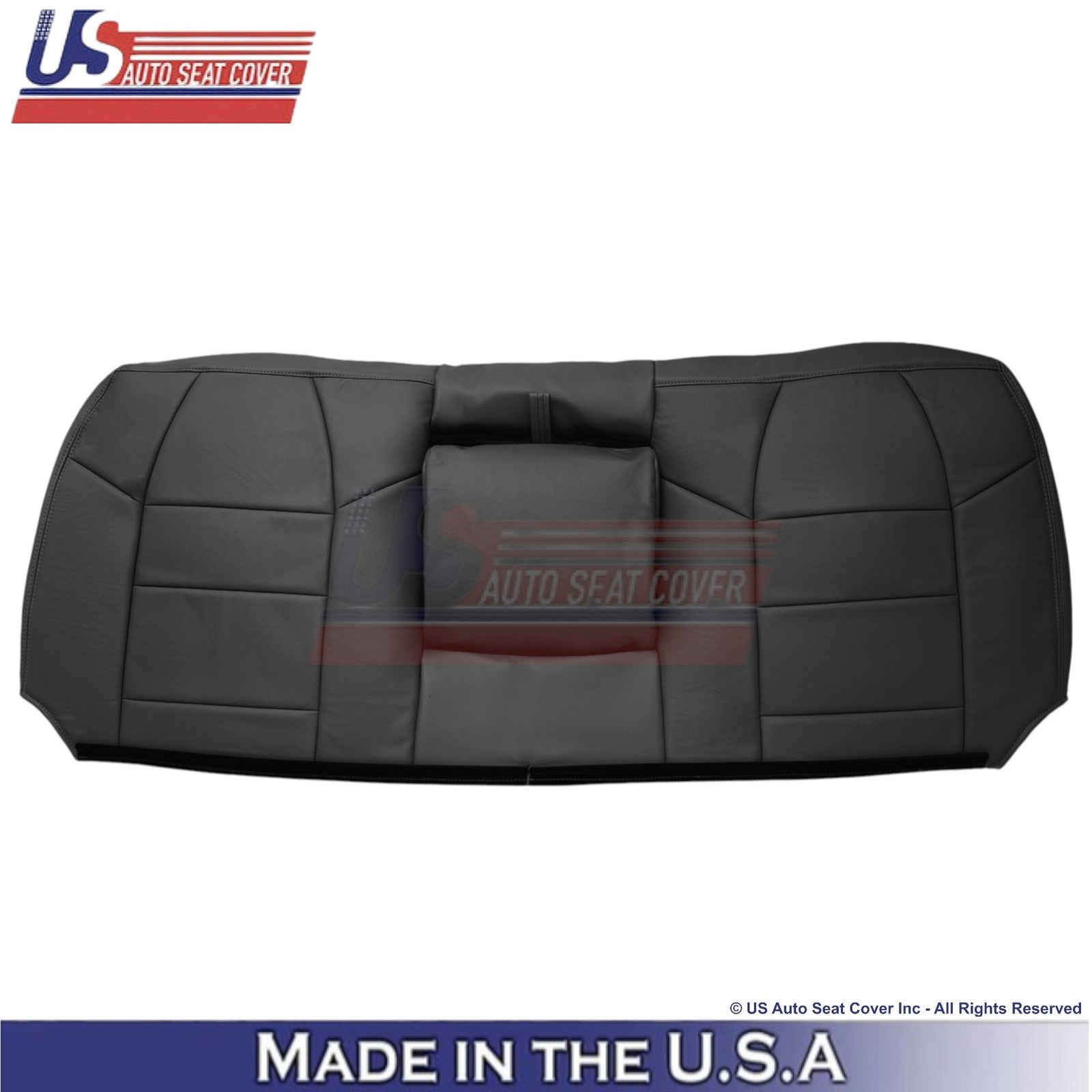 2003-2004 For Ford F250 F350 Lariat Leatherette Rear Bench OEM Seat Covers Black