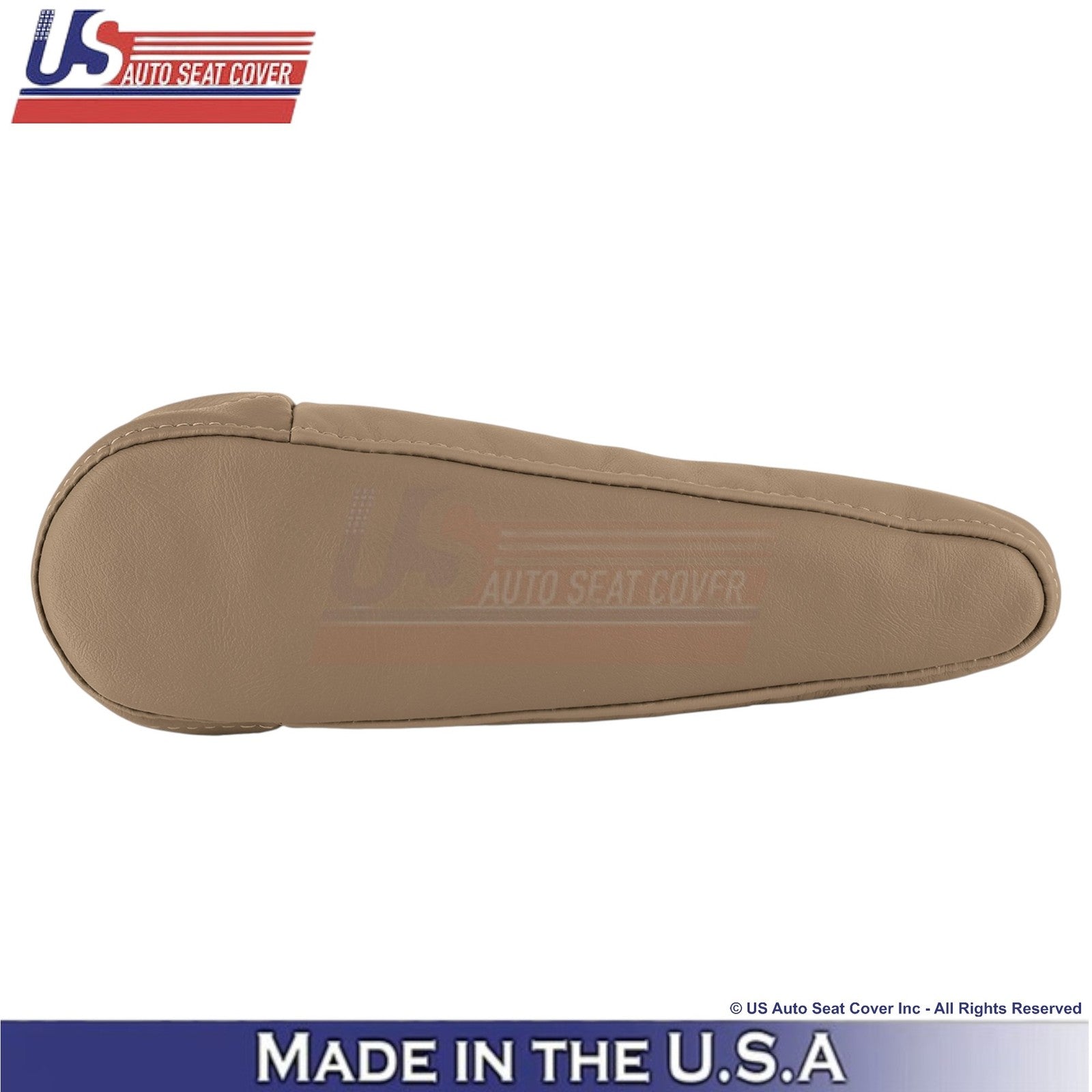 1998-2003 Fits Toyota Sienna Genuine Leather Front Replacement Covers Dark Oak