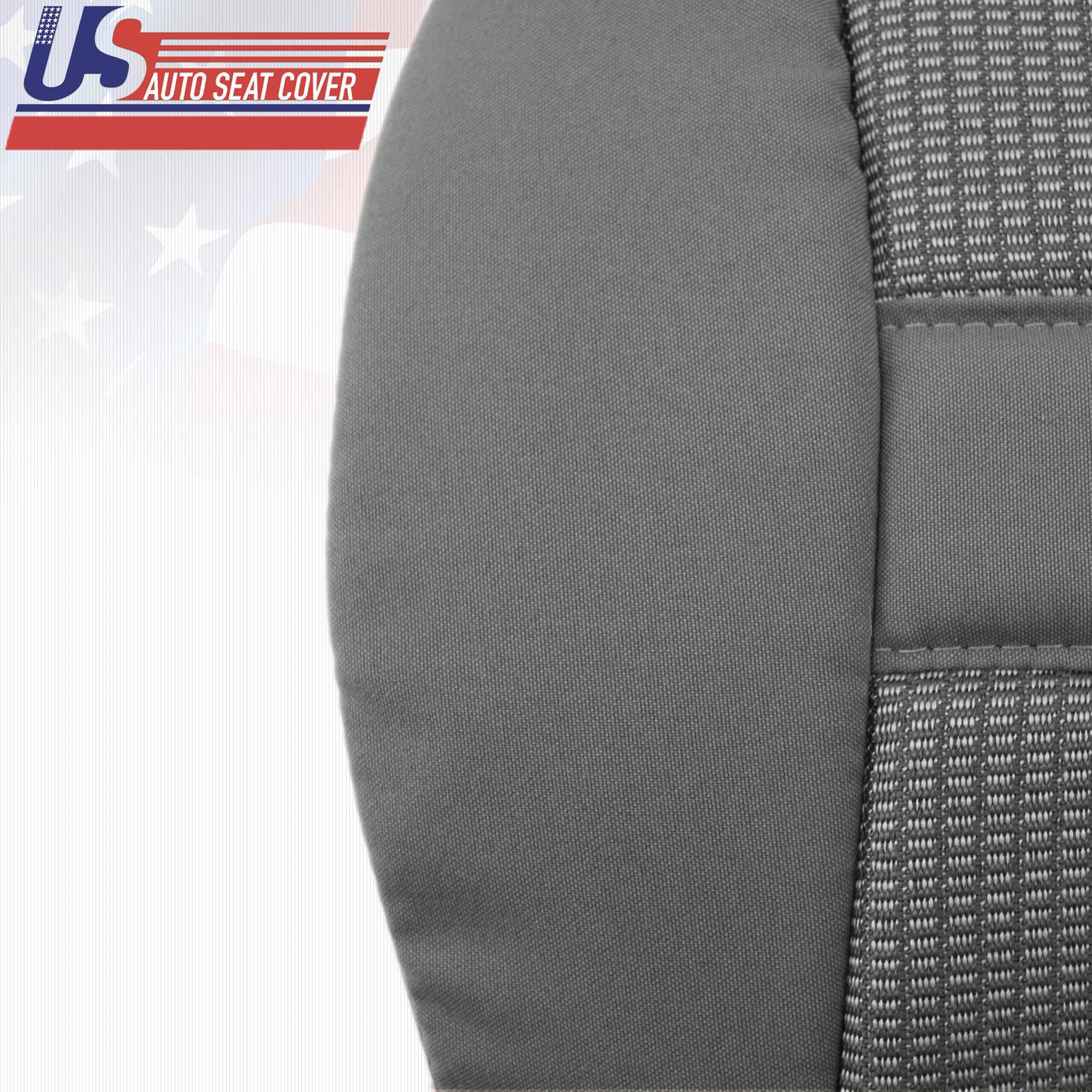 Driver Bottom Cloth Fabric Seat Cover Gray  2010 For Dodge Ram 1500