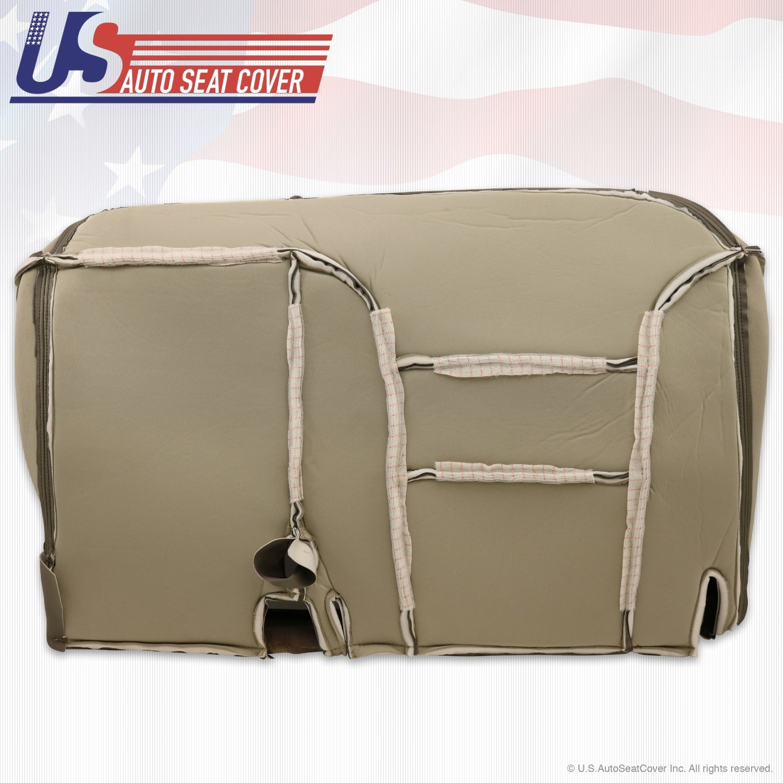 Driver Bench Seat Cover Tan 60/40 split Fits 1995 - 99 Silverado Tahoe Suburban
