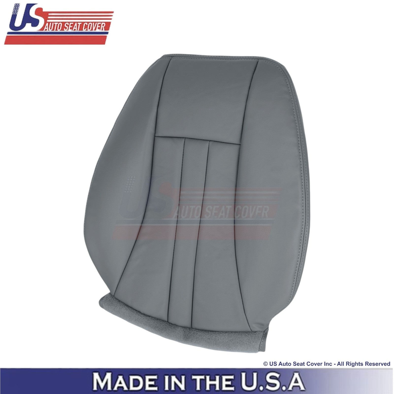 2004-2007 For Chrysler Town & Country Leatherette Front Covers Medium Slate Gray
