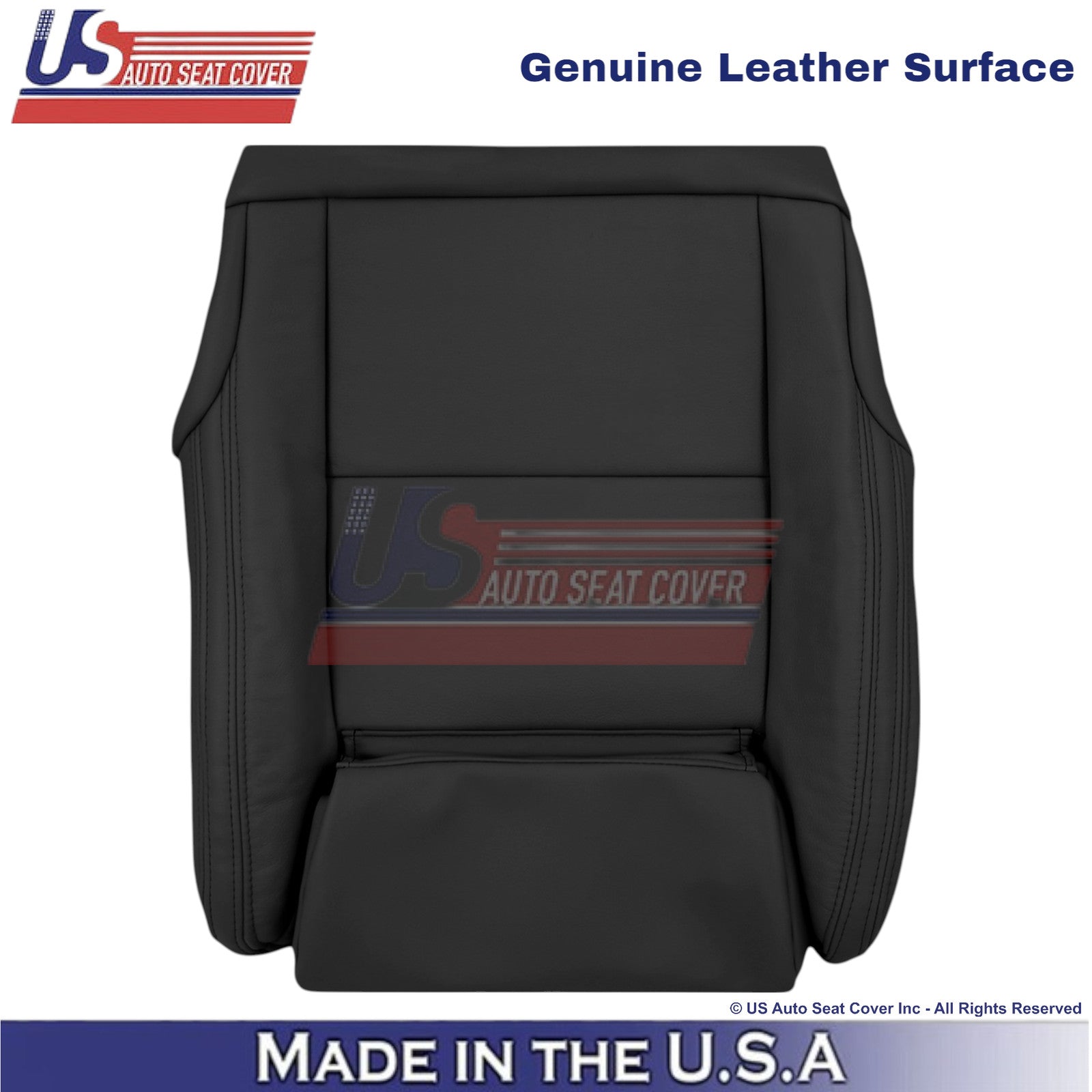 2016-2020 Fits Mercedes Benz GLA250 X156 Driver Bottom Leather Seat Cover Black