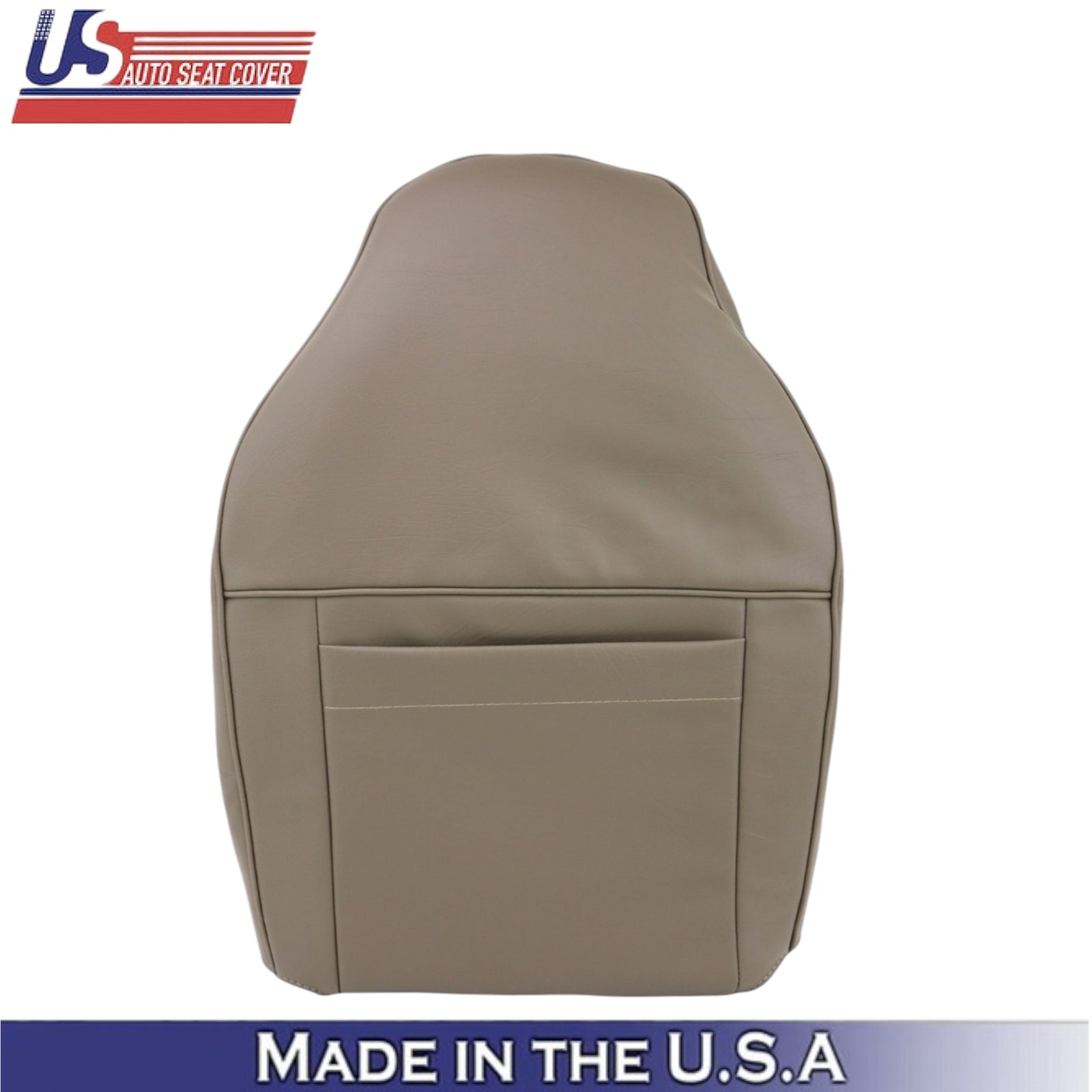 1992-1996 For Ford Bronco Eddie Bauer Leatherette Passenger Side Seat Covers Tan