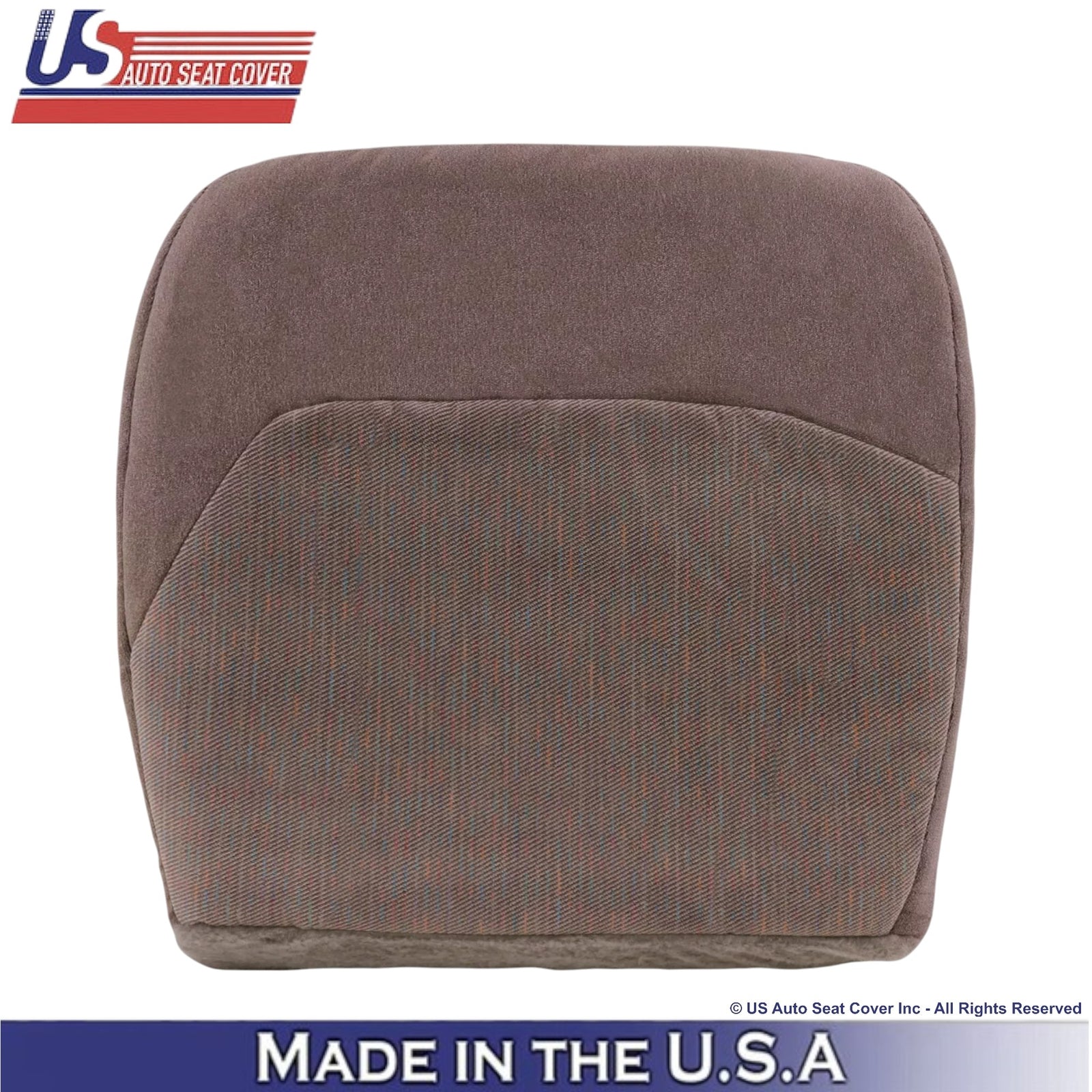 1994-1997 For Ford F-150 F-250 F-350 XLT Cloth Driver Bottom Seat Cover Tan