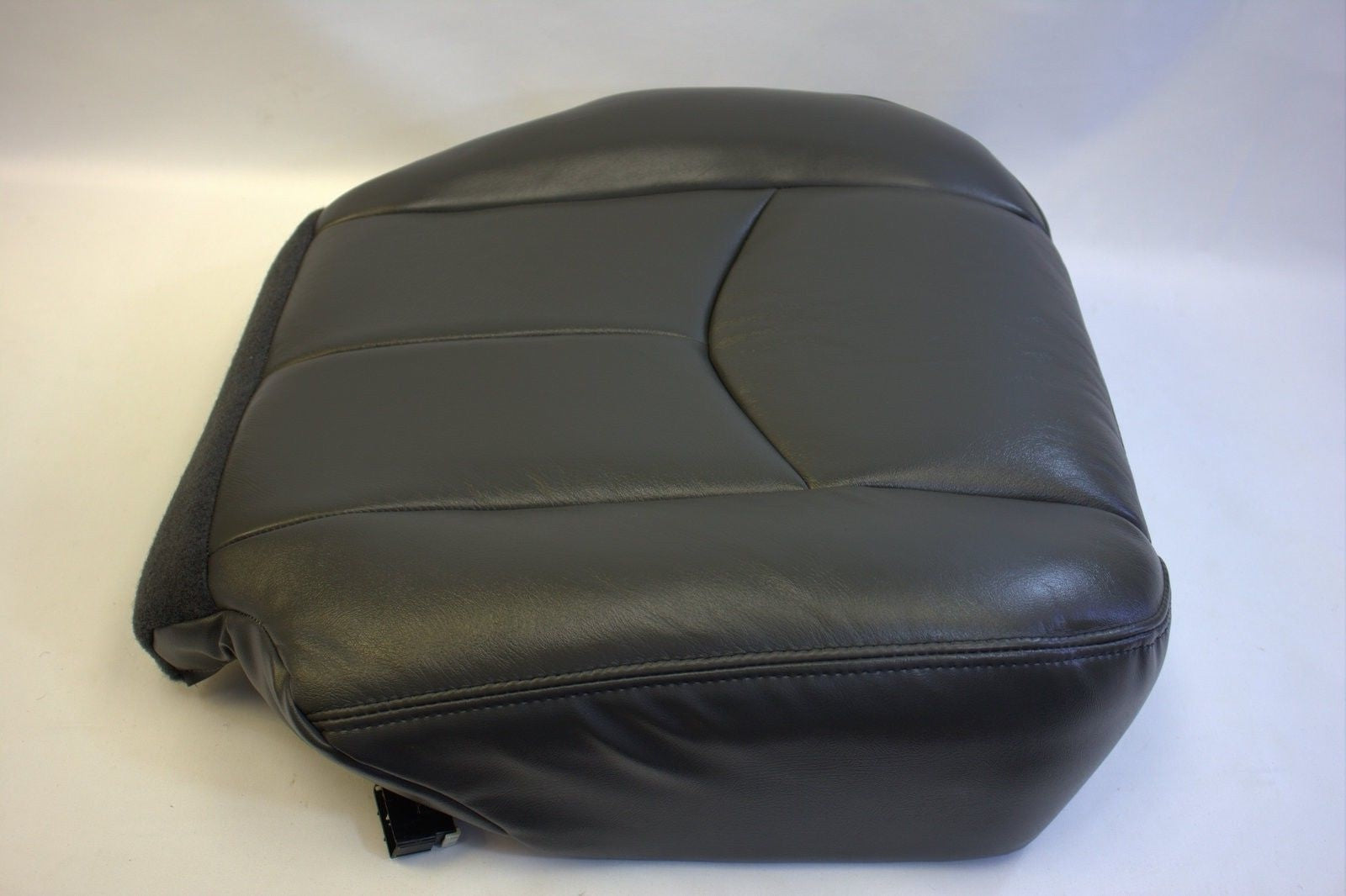 2003 - 2006 GMC Sierra Passenger Bottom Upholstery Seat Cover Dark Pewter