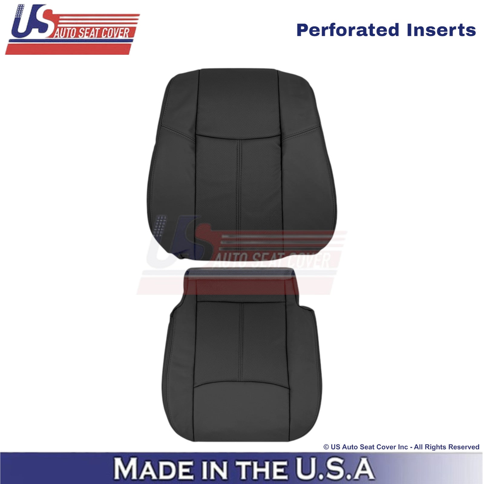 2013-2020 For Nissan Pathfinder Leather Driver Replacement Seat Covers Charcoal