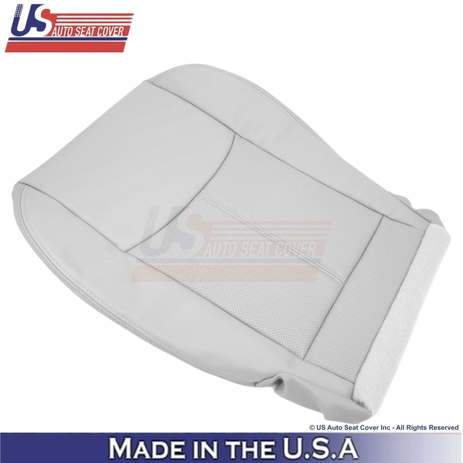 2013-2020 For Nissan Pathfinder Leather Passenger Bottom Replacement Cover Gray