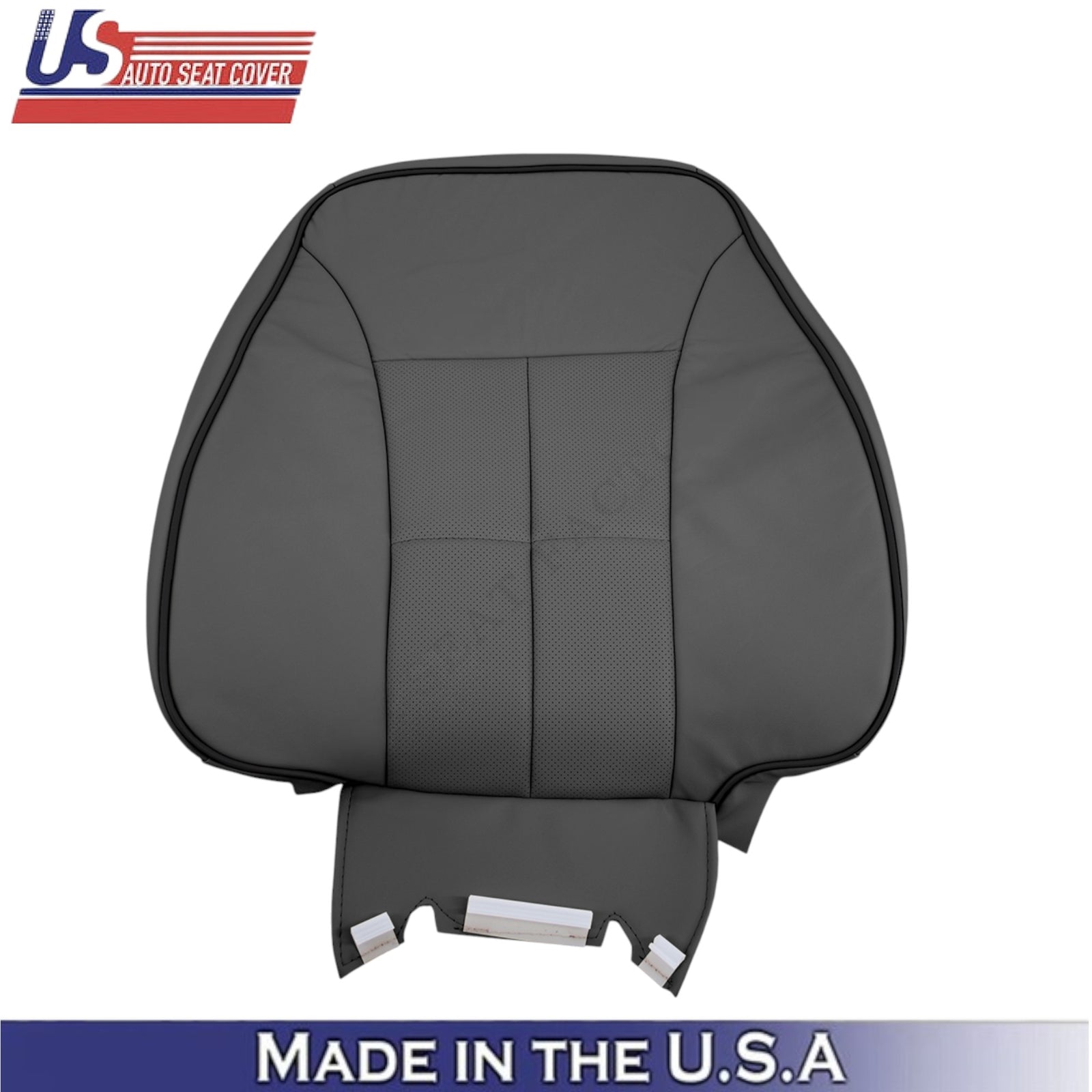 2007-2010 For Lincoln MKX Genuine Leather Passenger Top Cover Charcoal Black