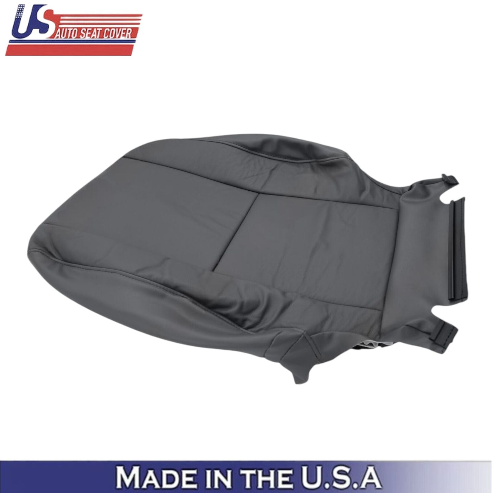2005-2007 For Toyota Sequoia Leatherette Front Top Seat Covers Dark Charcoal