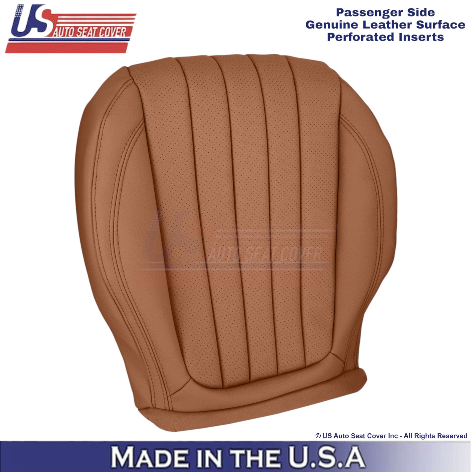 2018-2023 For Mercedes Benz E Genuine Leather Passenger Bottom Cover Saddle
