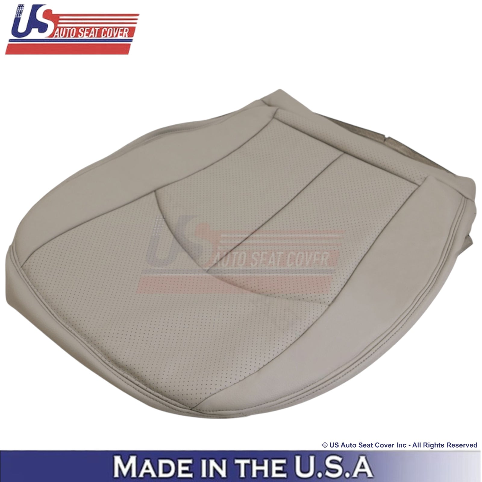 2002-2009 For Mercedes-Benz E-Class Leather Bottom Replacement Seat Covers Gray