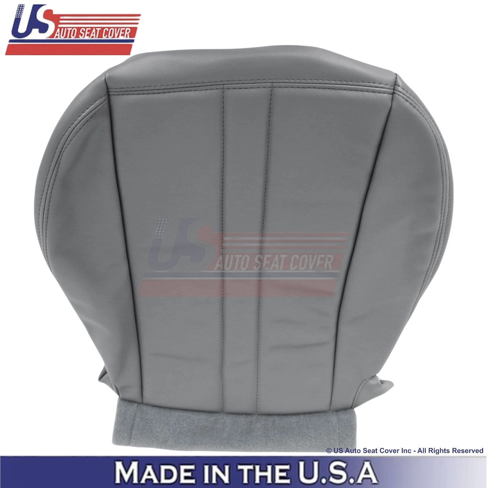 1996-2025 Fits GMC Savana Bottom Leatherette Replacement Covers Medium Pewter
