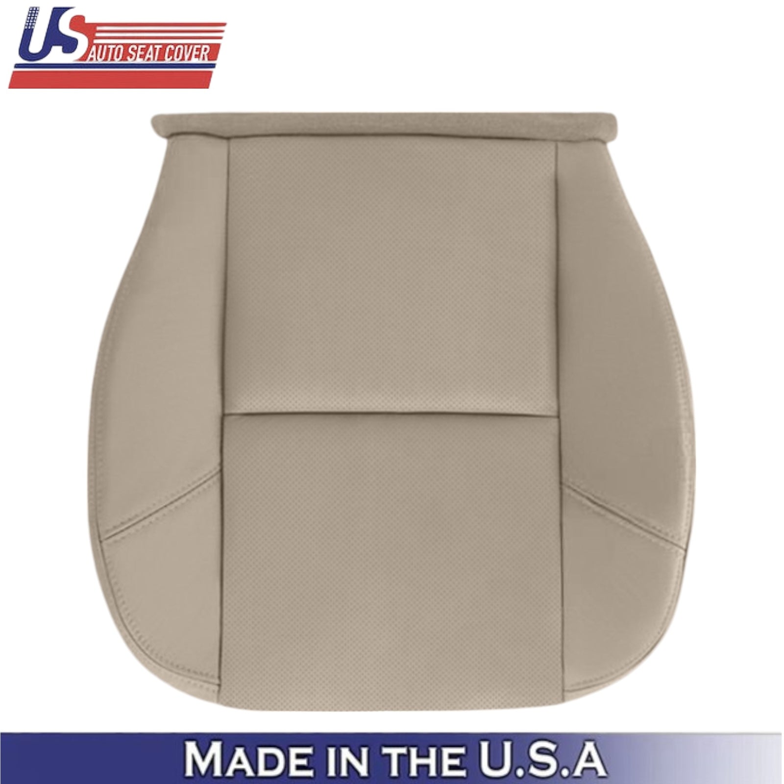 2009-2014 For GMC Sierra Denali Leather Passenger Bottom Cover Light Cashmere