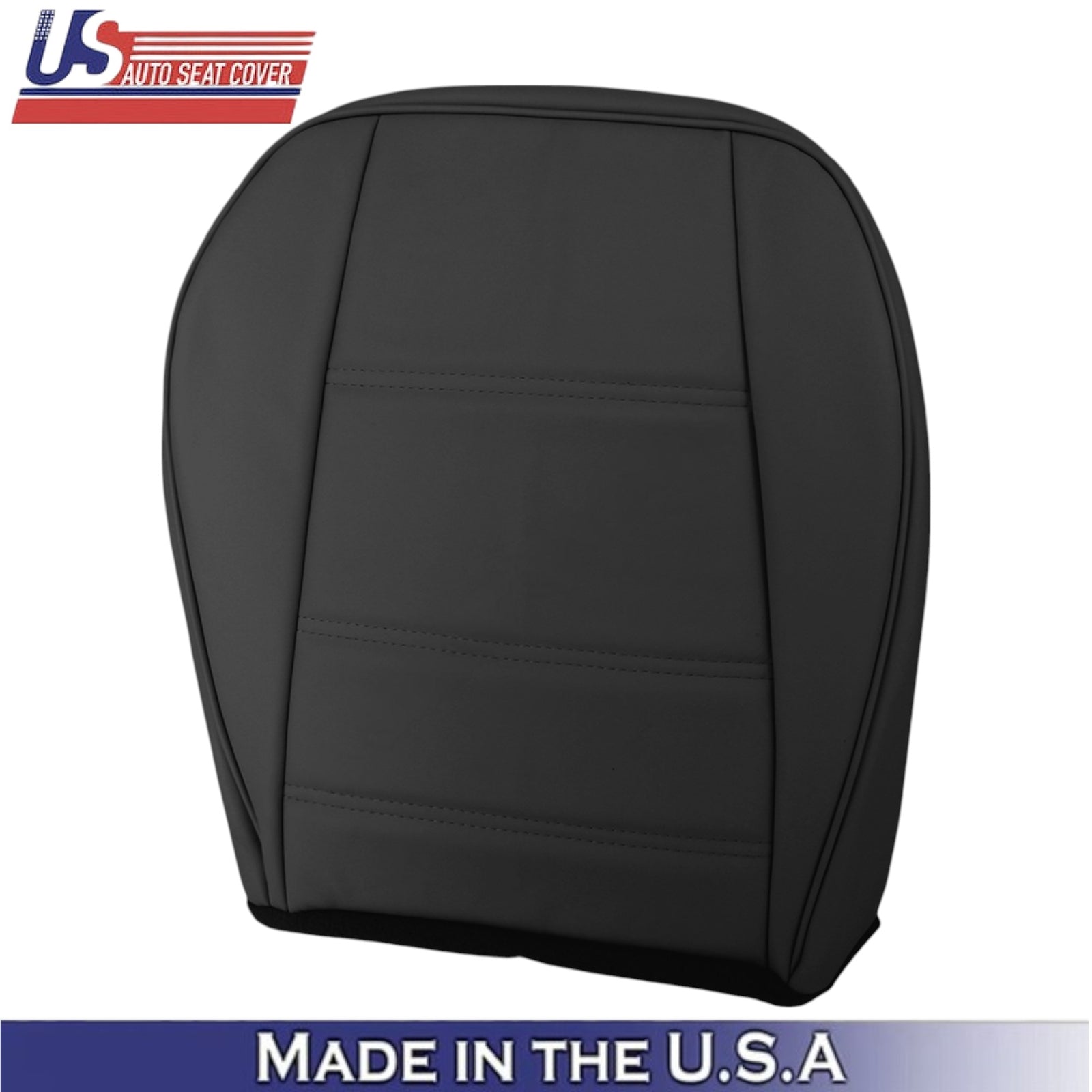 1999-2004 For Ford Mustang V6 Leatherette Front Replacement Covers Dark Charcoal