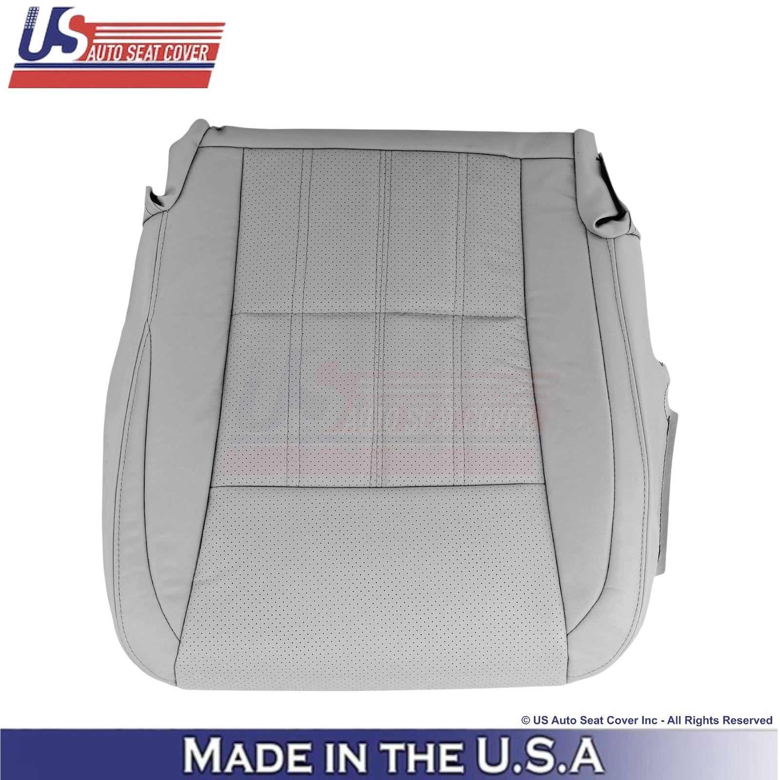2016-2018 For Lexus ES 350 Genuine Leather Front Replacement Covers Stratus Gray