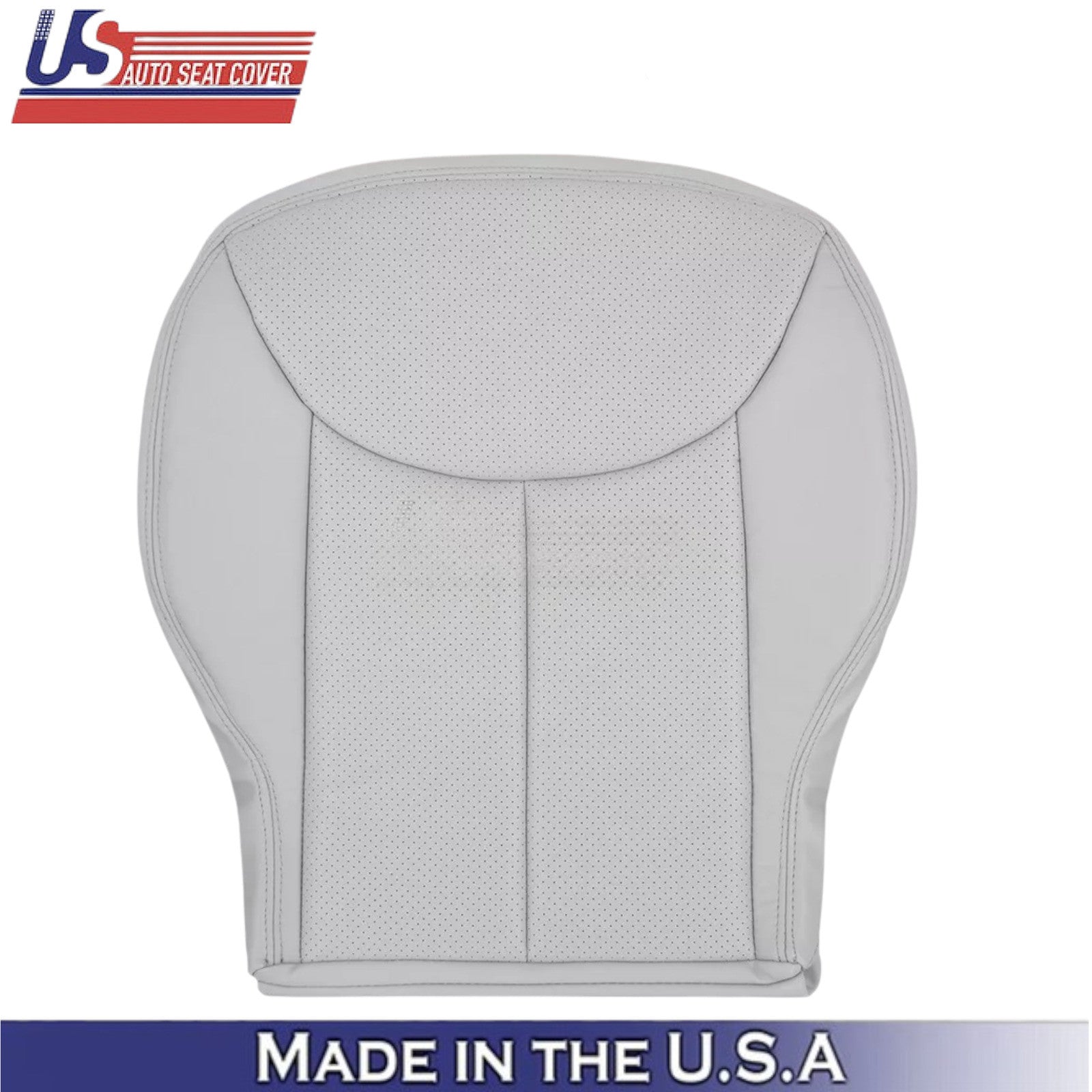 2003-2007 for Mercedes Benz R230 SL500 Driver Seat Covers Genuine Leather Gray