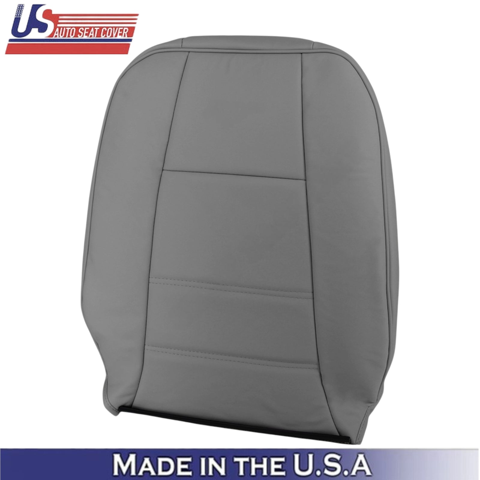 1999-2004 For Ford Mustang V6 Leatherette Front Top Seat Covers Medium Graphite