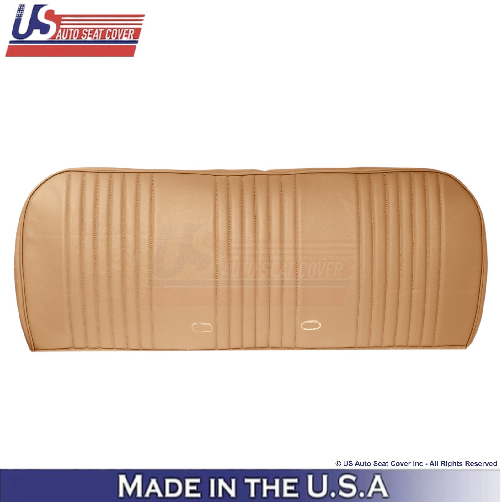 1987-1997 Fits Ford F150 Leatherette Bench Bottom Replacement Cover Medium Mocha