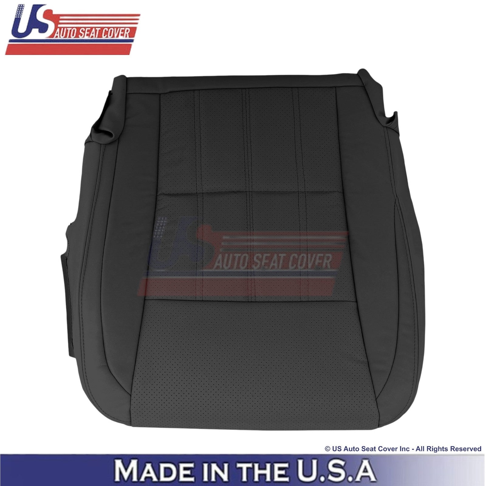 2016-2018 Fits Lexus ES 350 Leatherette Passenger Side Replacement Covers Black