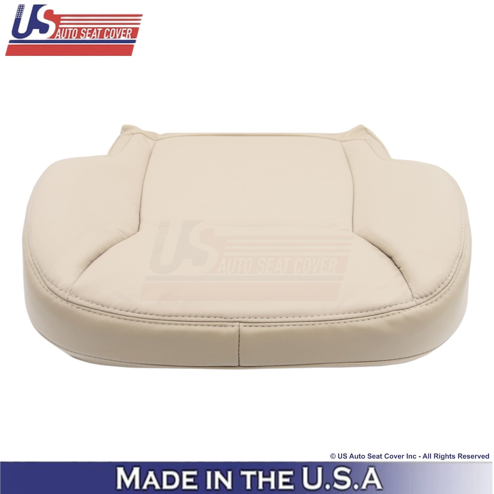 2003-2006 For Mercedes-Benz S Genuine Leather Passenger Bottom Seat Cover Pebble