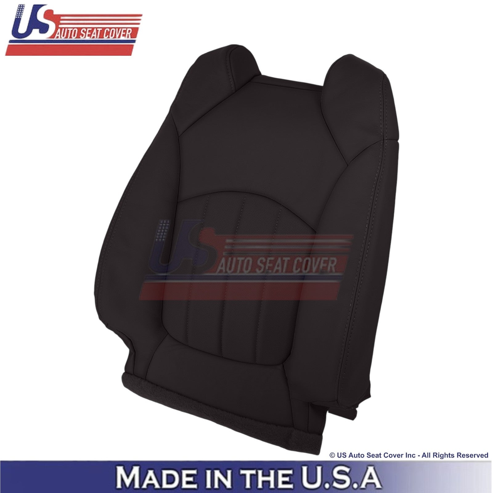 2013-2017 For Buick Enclave Leatherette Driver Replacement Seat Covers Cocoa
